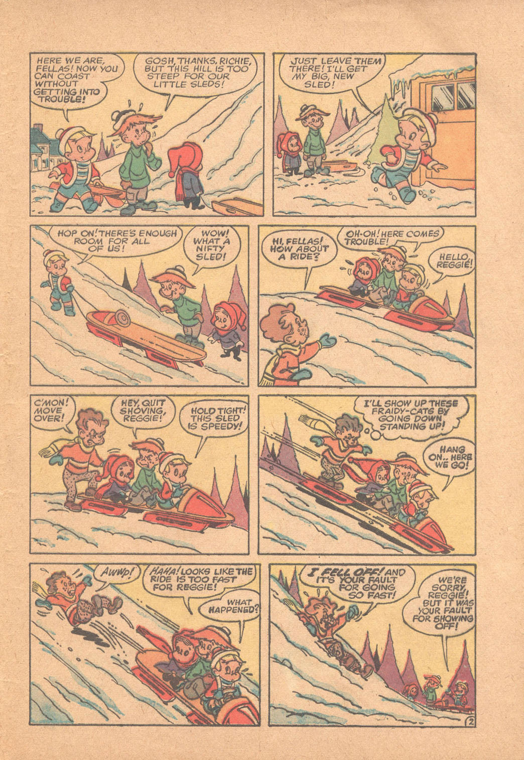 Read online Little Dot (1953) comic -  Issue #30 - 35