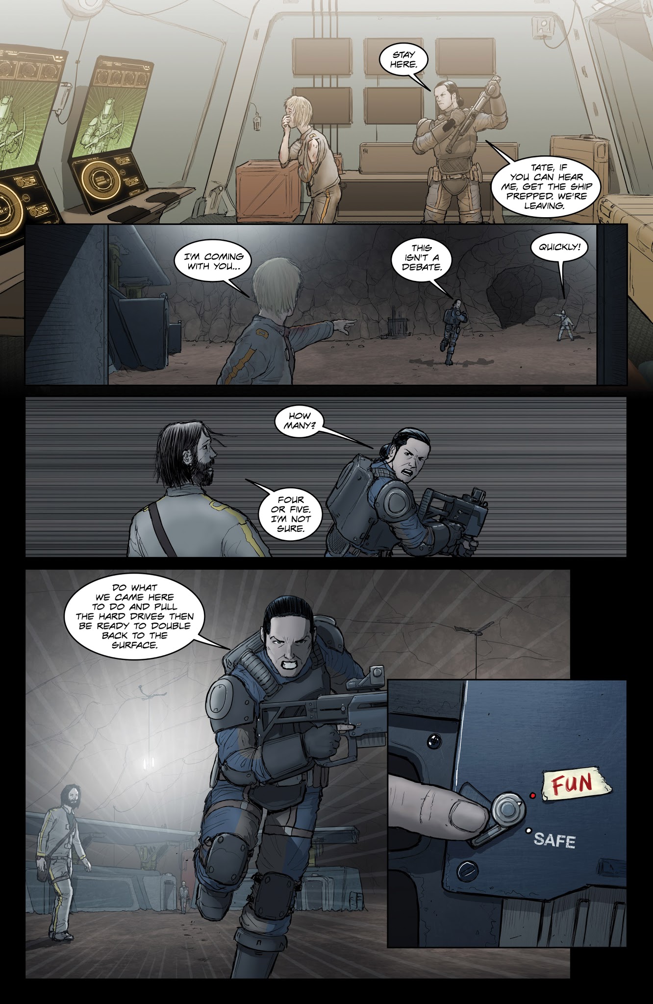 Read online John Carpenter's Tales of Science Fiction: Vortex comic -  Issue #5 - 7