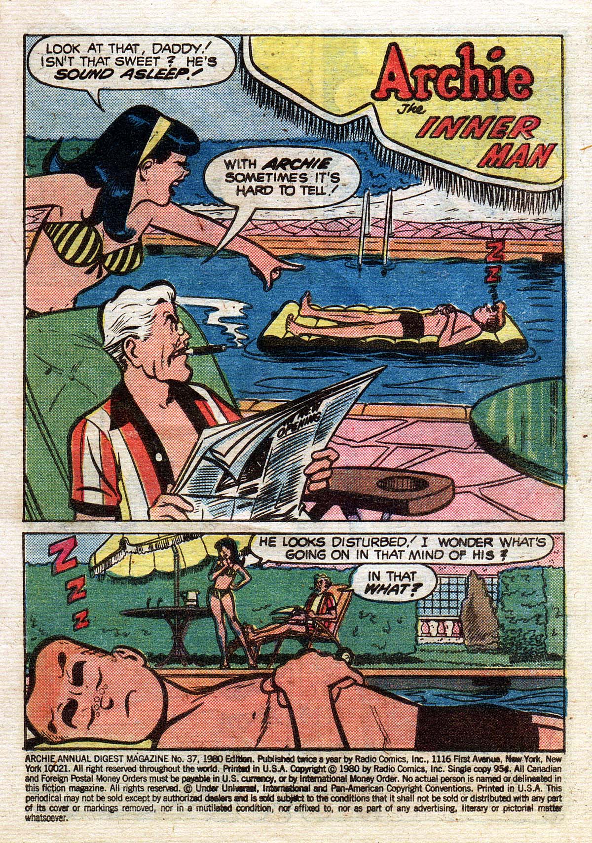 Read online Archie Annual Digest Magazine comic -  Issue #37 - 2