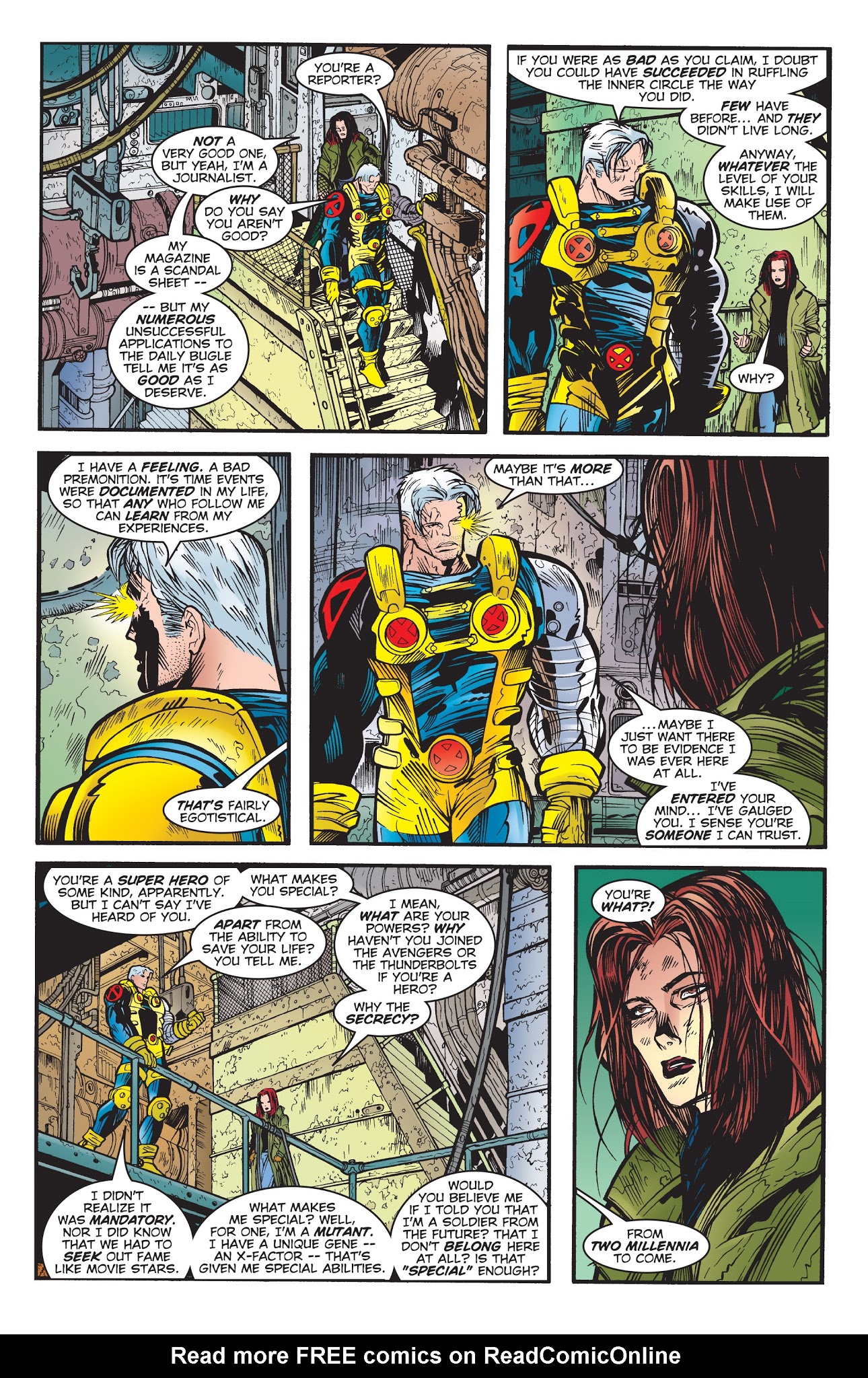 Read online Cable: The Hellfire Hunt comic -  Issue # TPB - 106