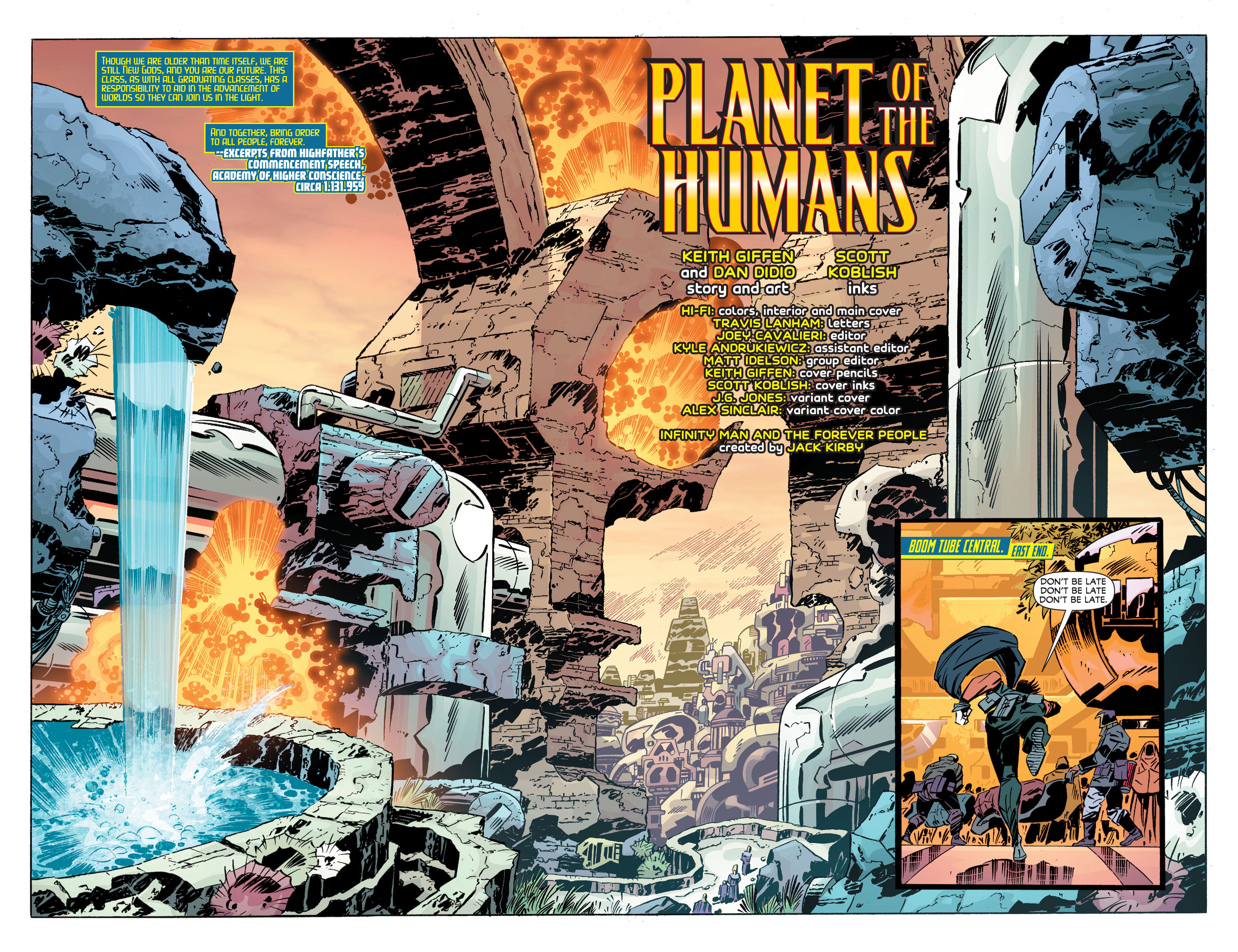 Read online Infinity Man and the Forever People comic -  Issue #1 - 3