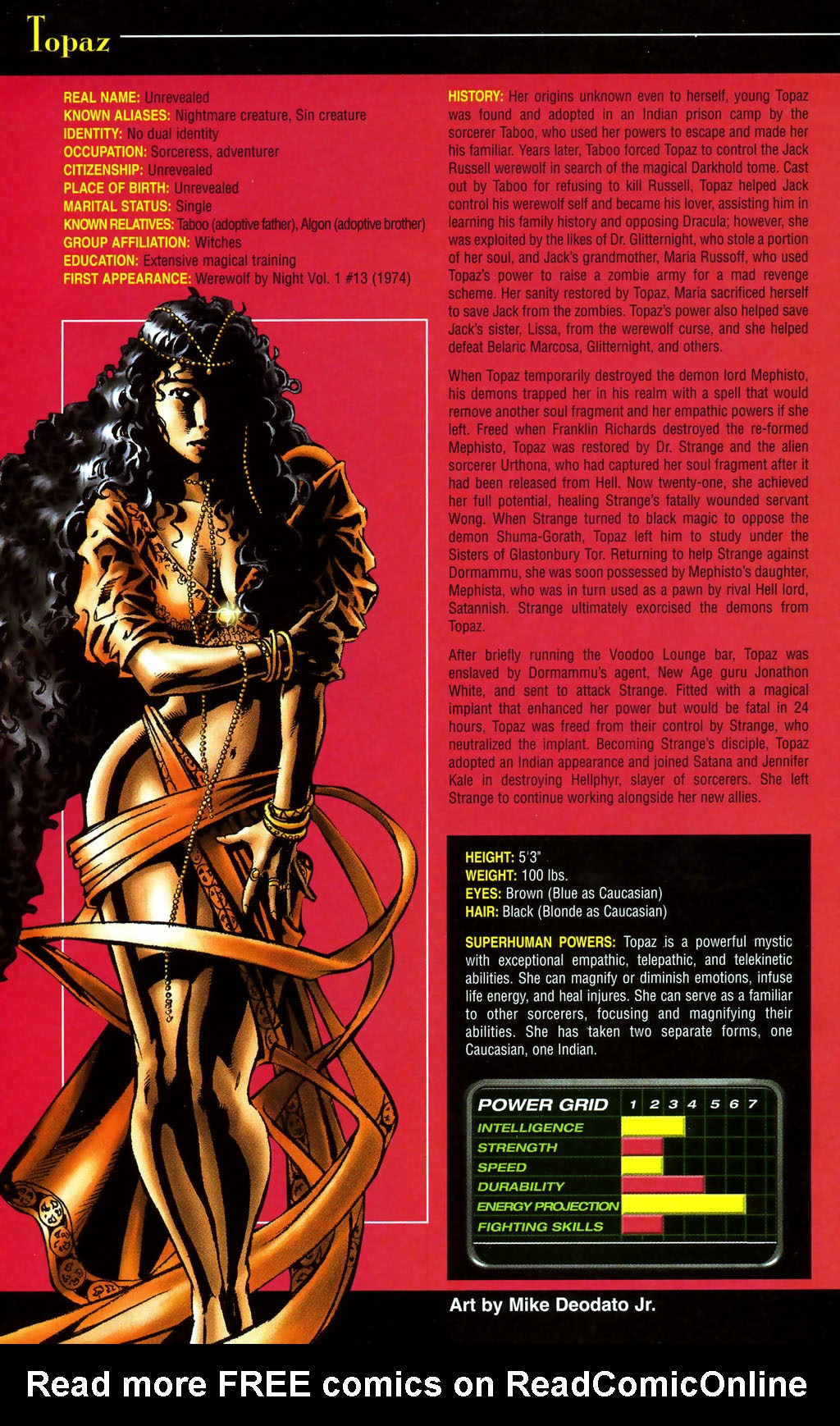 Official Handbook of the Marvel Universe: Women of Marvel 2005 Full #1 - English 46