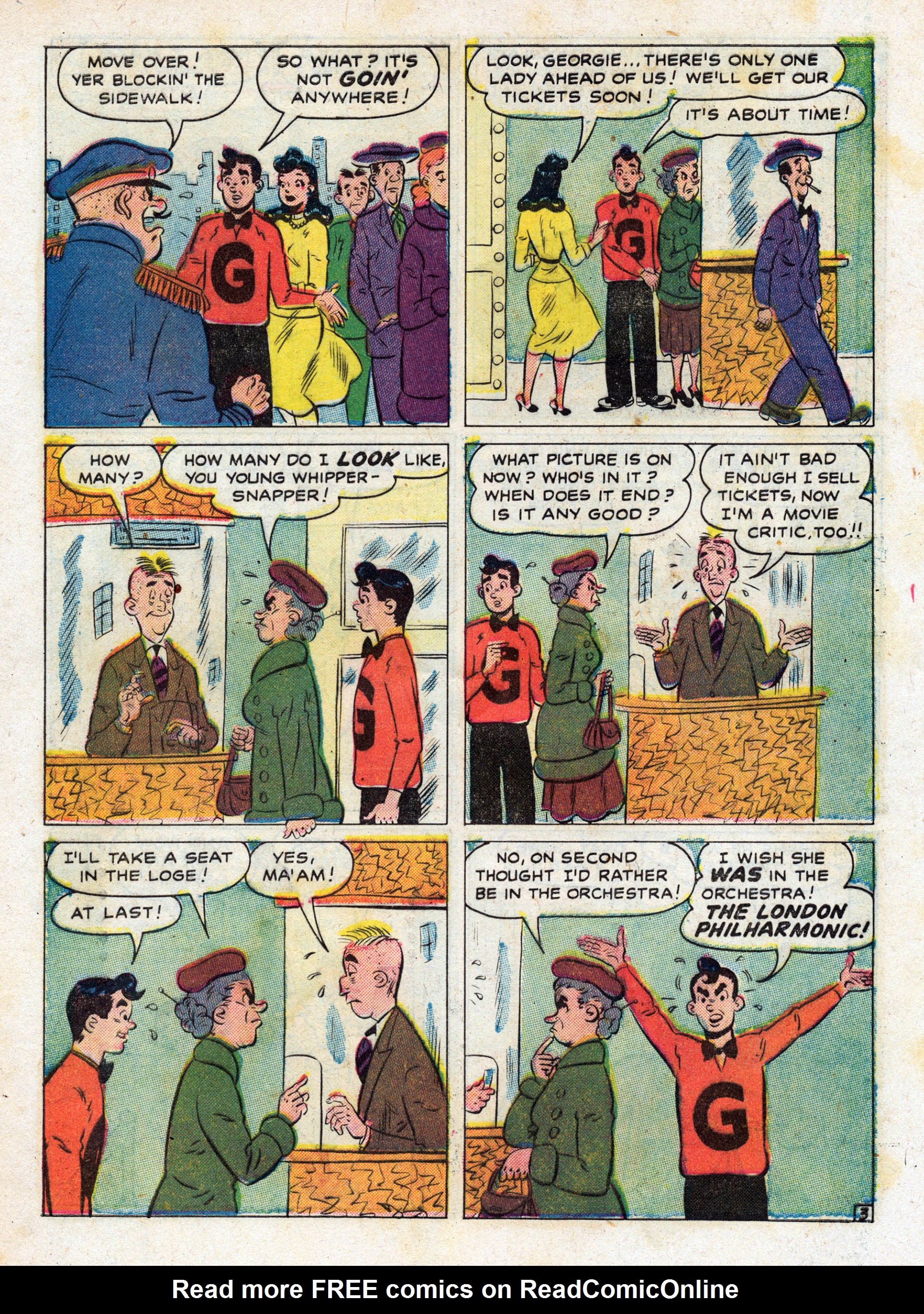 Read online Georgie Comics (1949) comic -  Issue #37 - 5