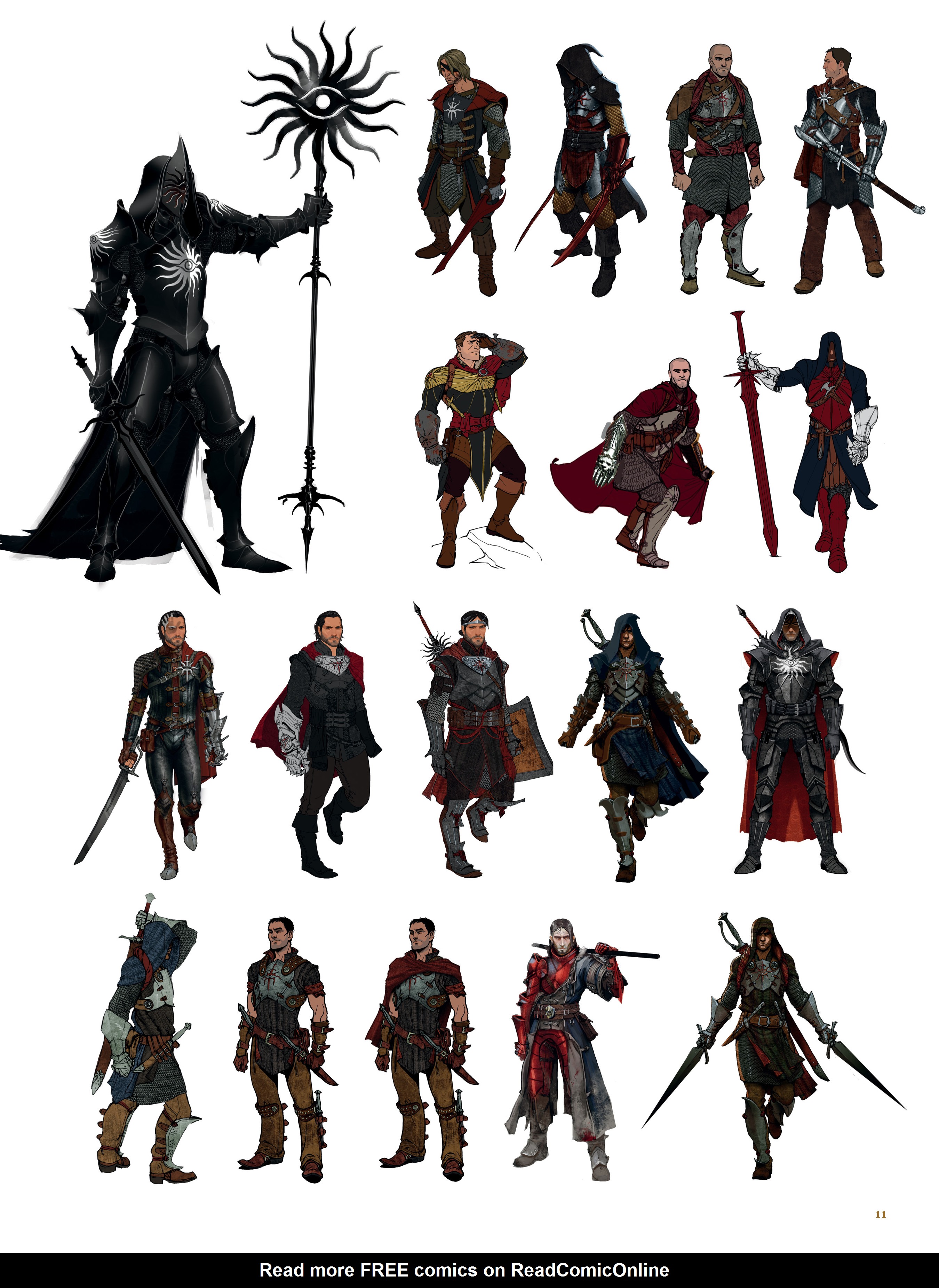 Read online The Art of Dragon Age: Inquisition comic -  Issue # TPB (Part 1) - 12