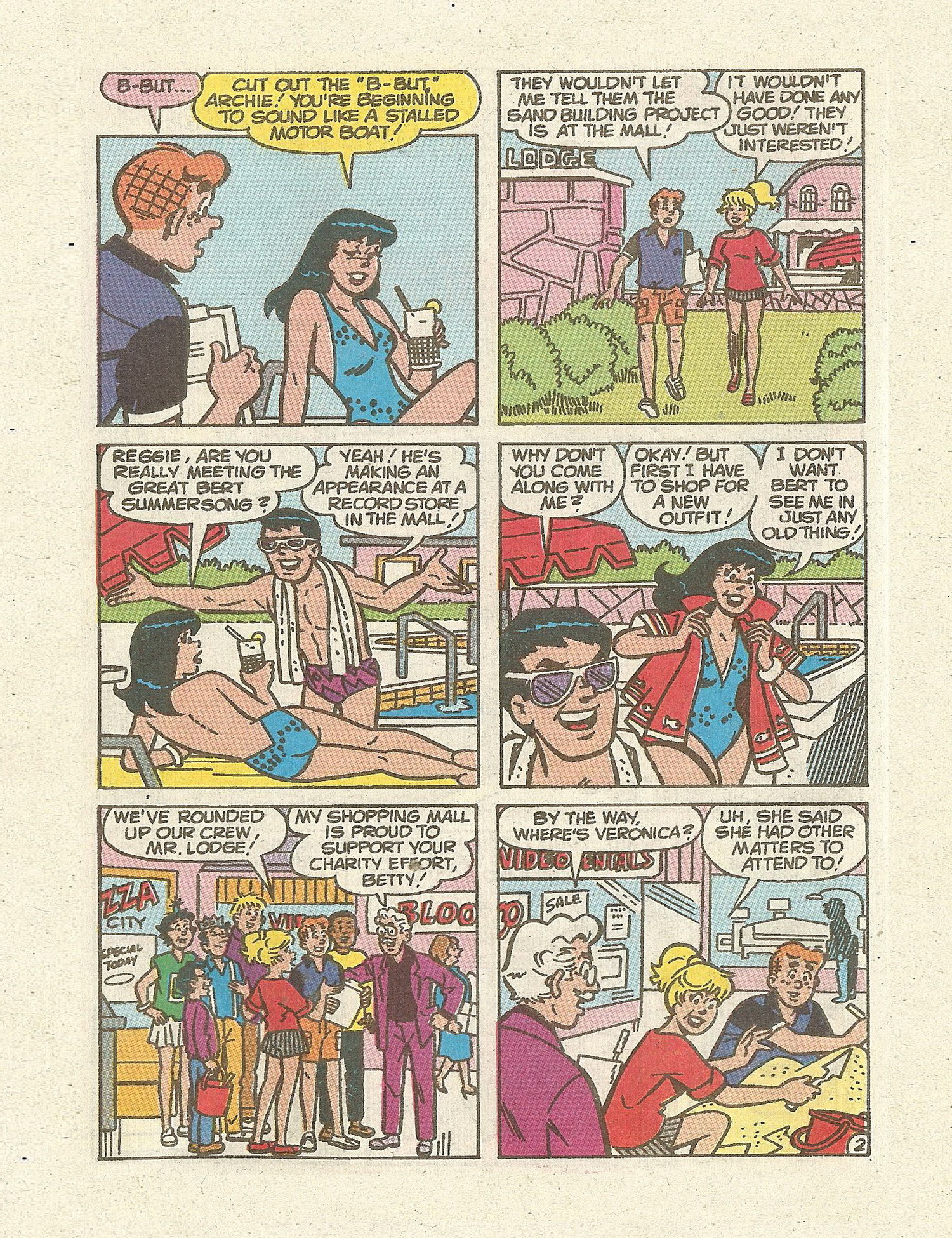 Read online Betty and Veronica Digest Magazine comic -  Issue #70 - 64