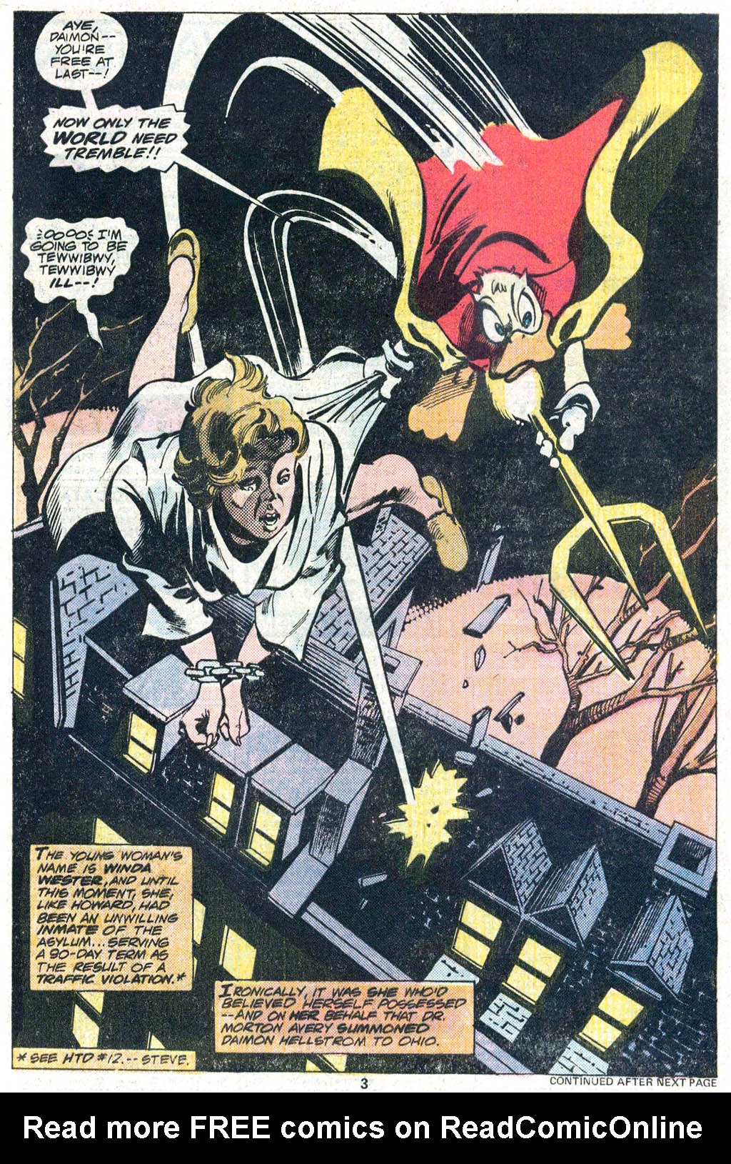 Read online Howard the Duck (1976) comic -  Issue #14 - 4