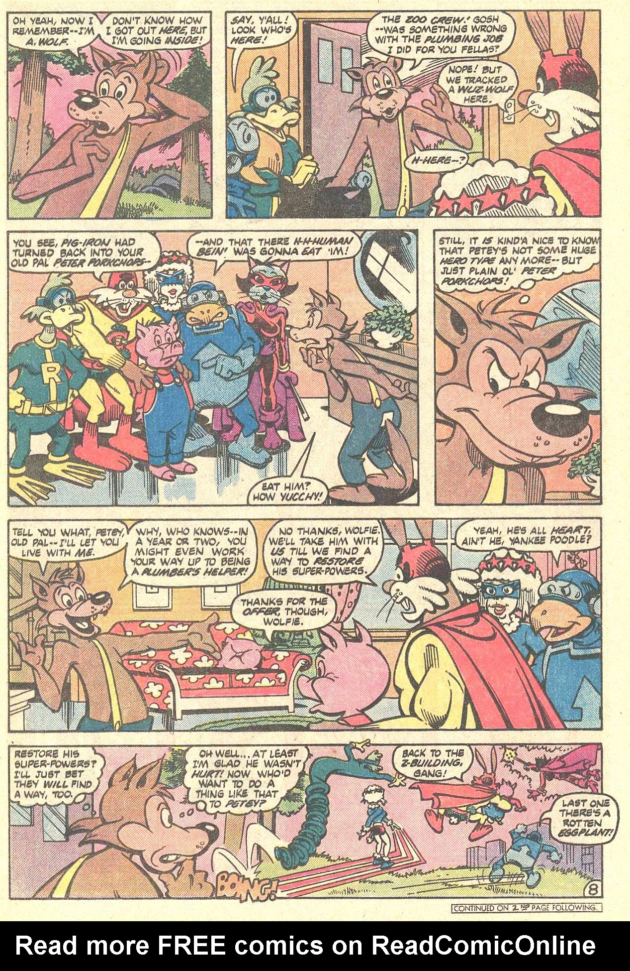 Read online Captain Carrot and His Amazing Zoo Crew! comic -  Issue #11 - 9