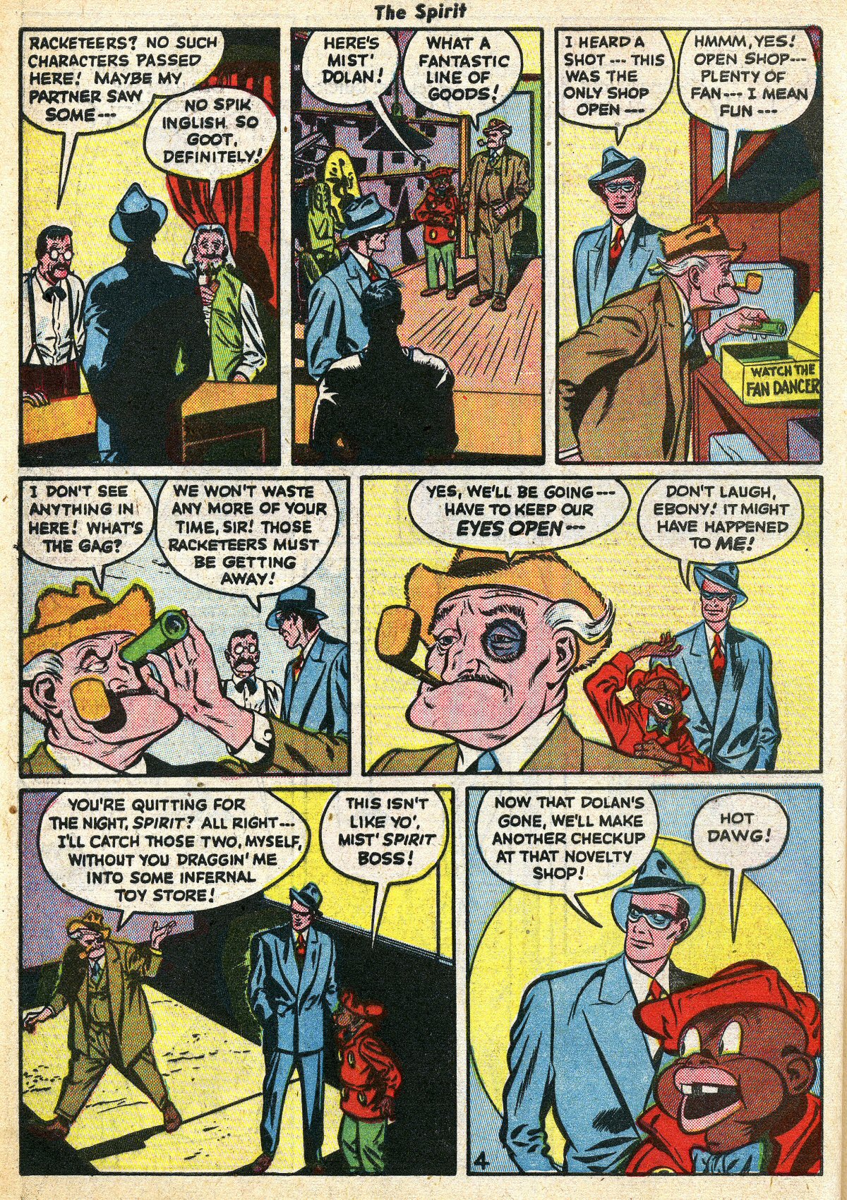 Read online The Spirit (1944) comic -  Issue #14 - 14
