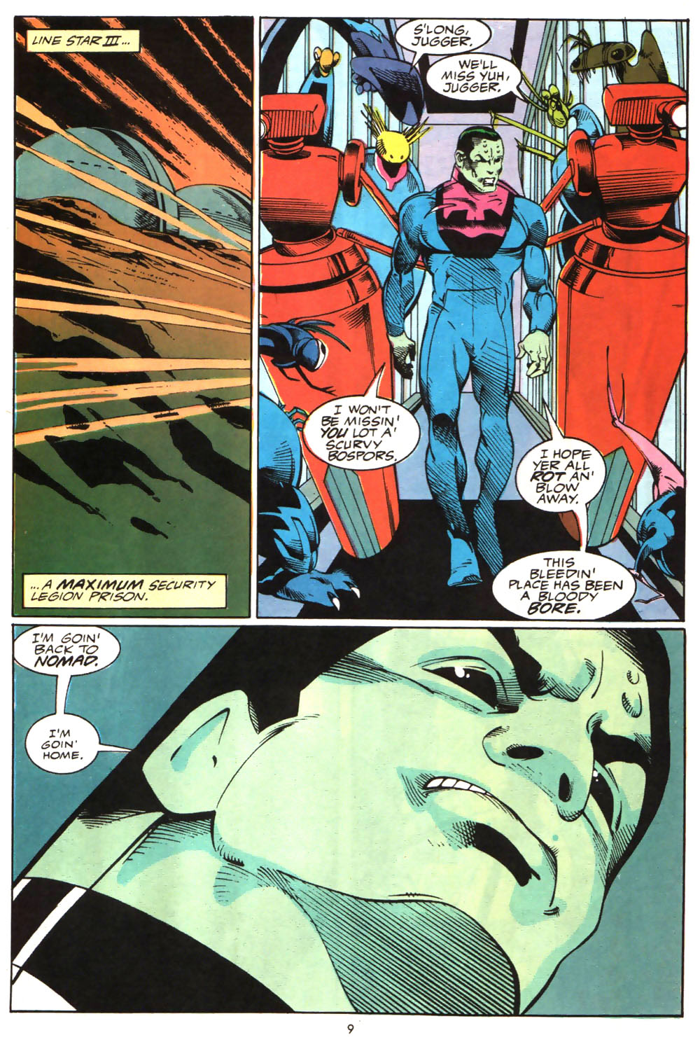 Read online Alien Legion (1987) comic -  Issue #8 - 11