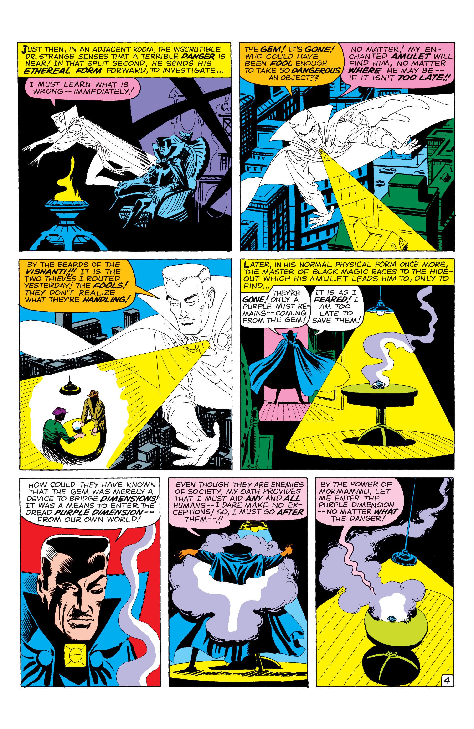 Read online Marvel Masterworks: Doctor Strange comic -  Issue # TPB 1 - 64