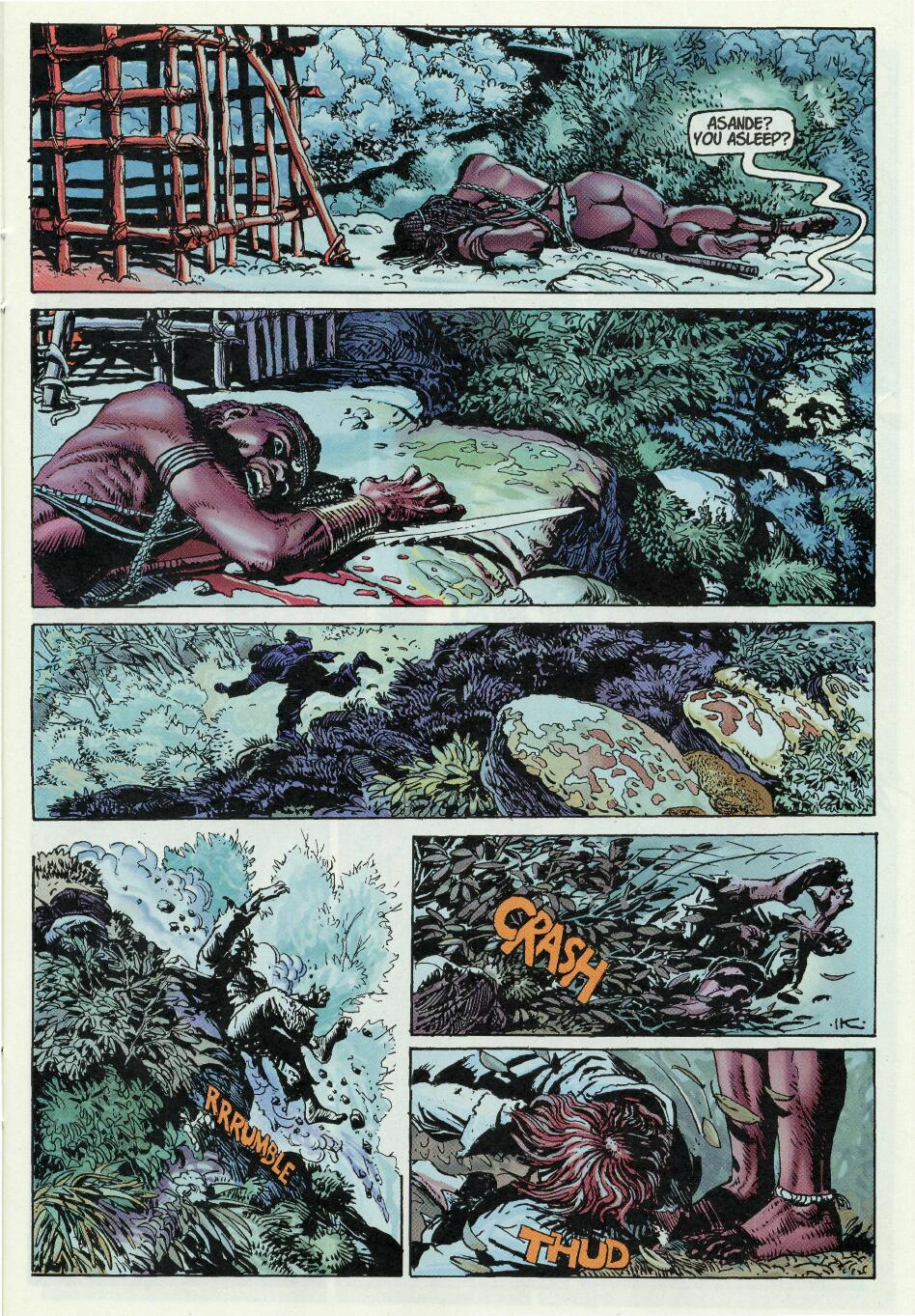Read online Edgar Rice Burroughs' Tarzan: The Rivers of Blood comic -  Issue #1 - 11