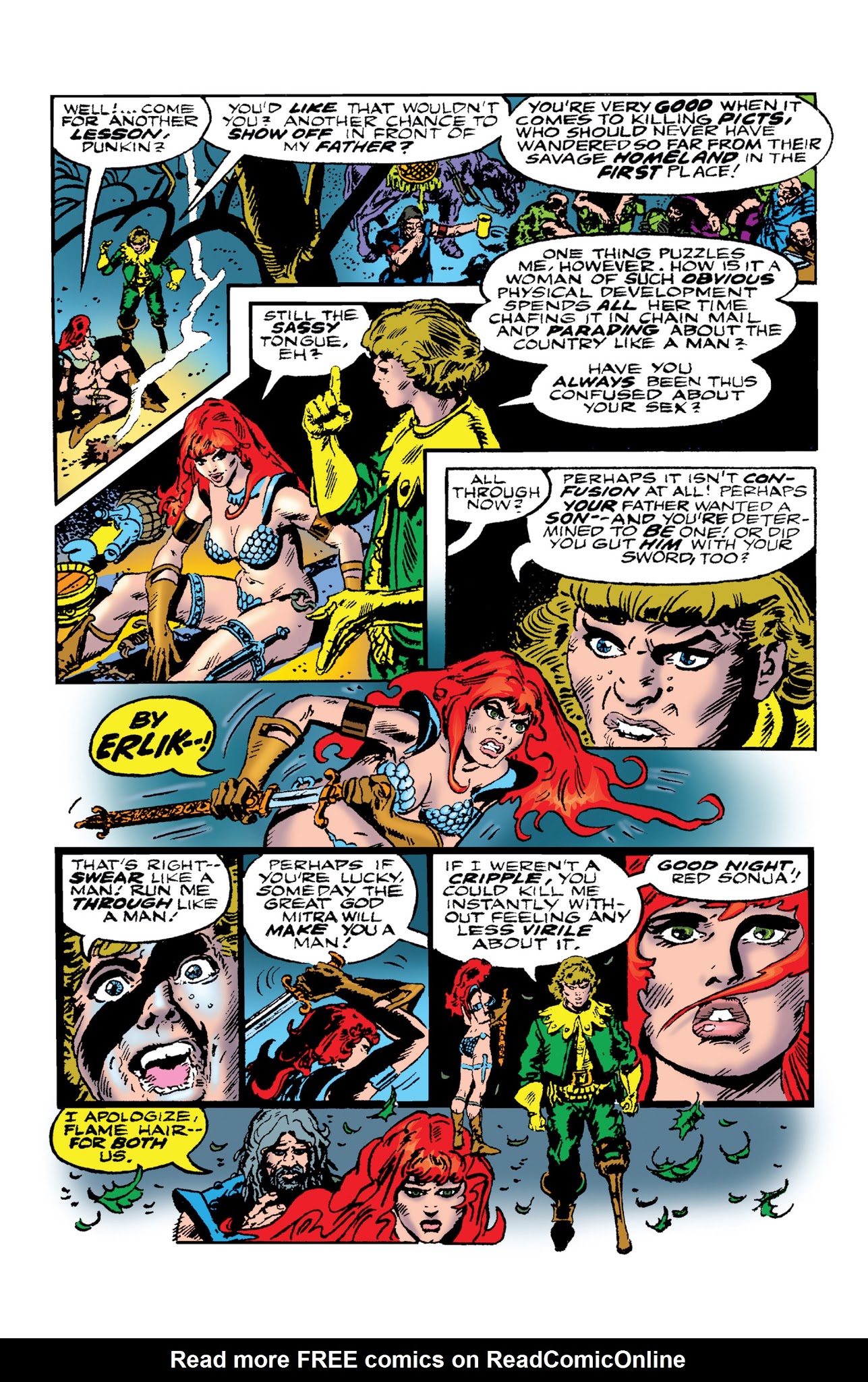Read online The Adventures of Red Sonja comic -  Issue # TPB 1 - 33