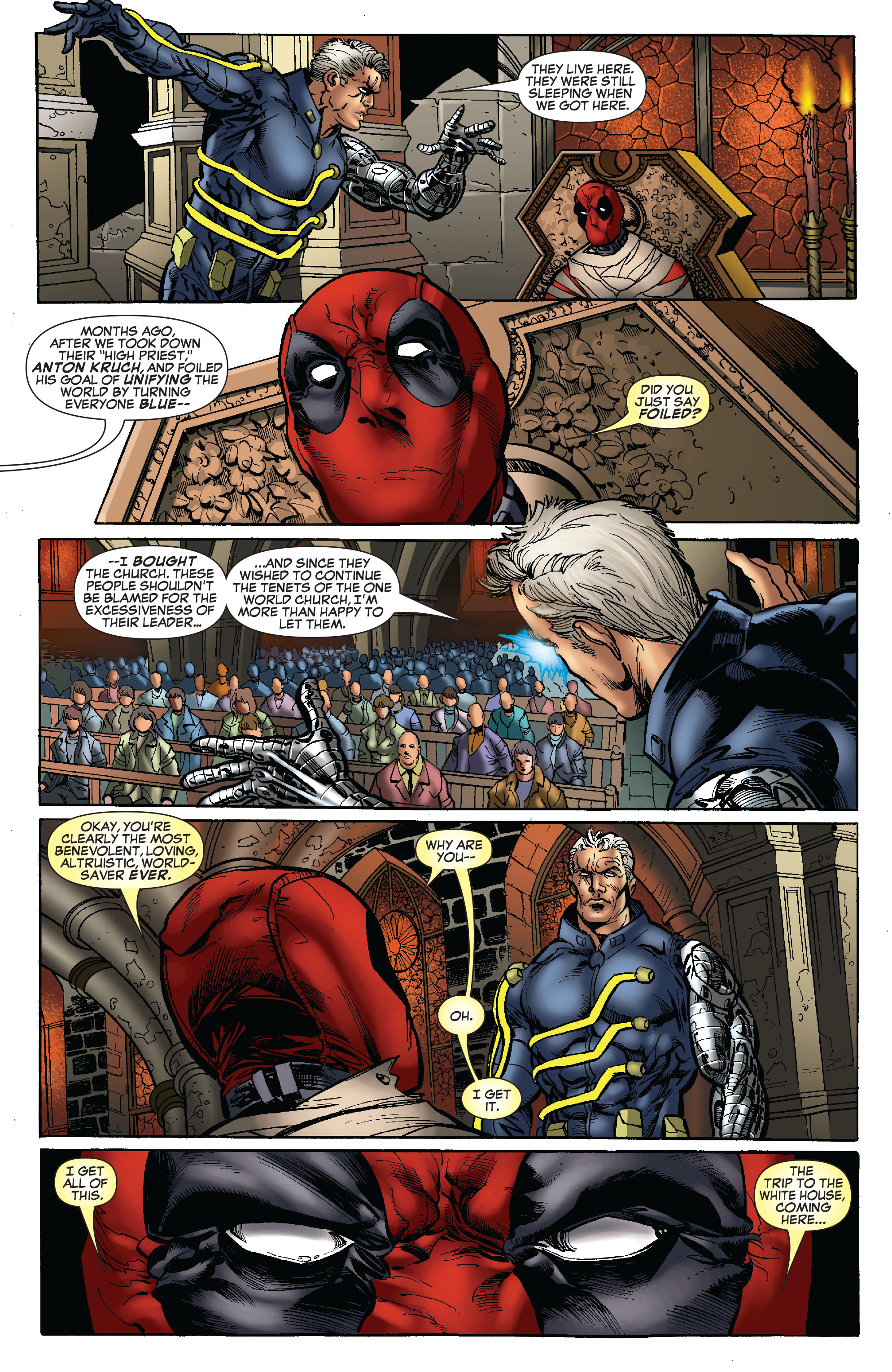 Read online Cable and Deadpool comic -  Issue #32 - 17