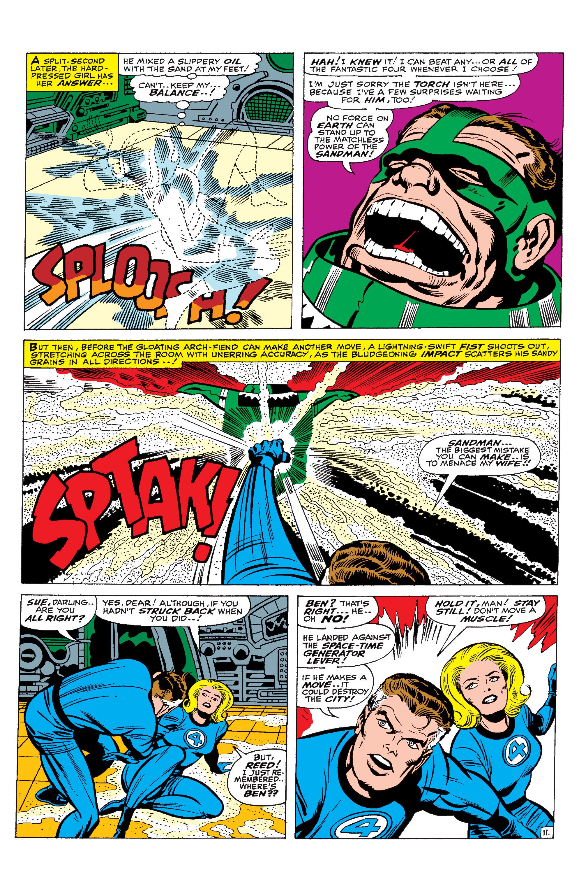 Read online Marvel Masterworks: The Fantastic Four comic -  Issue # TPB 7 (Part 1) - 17