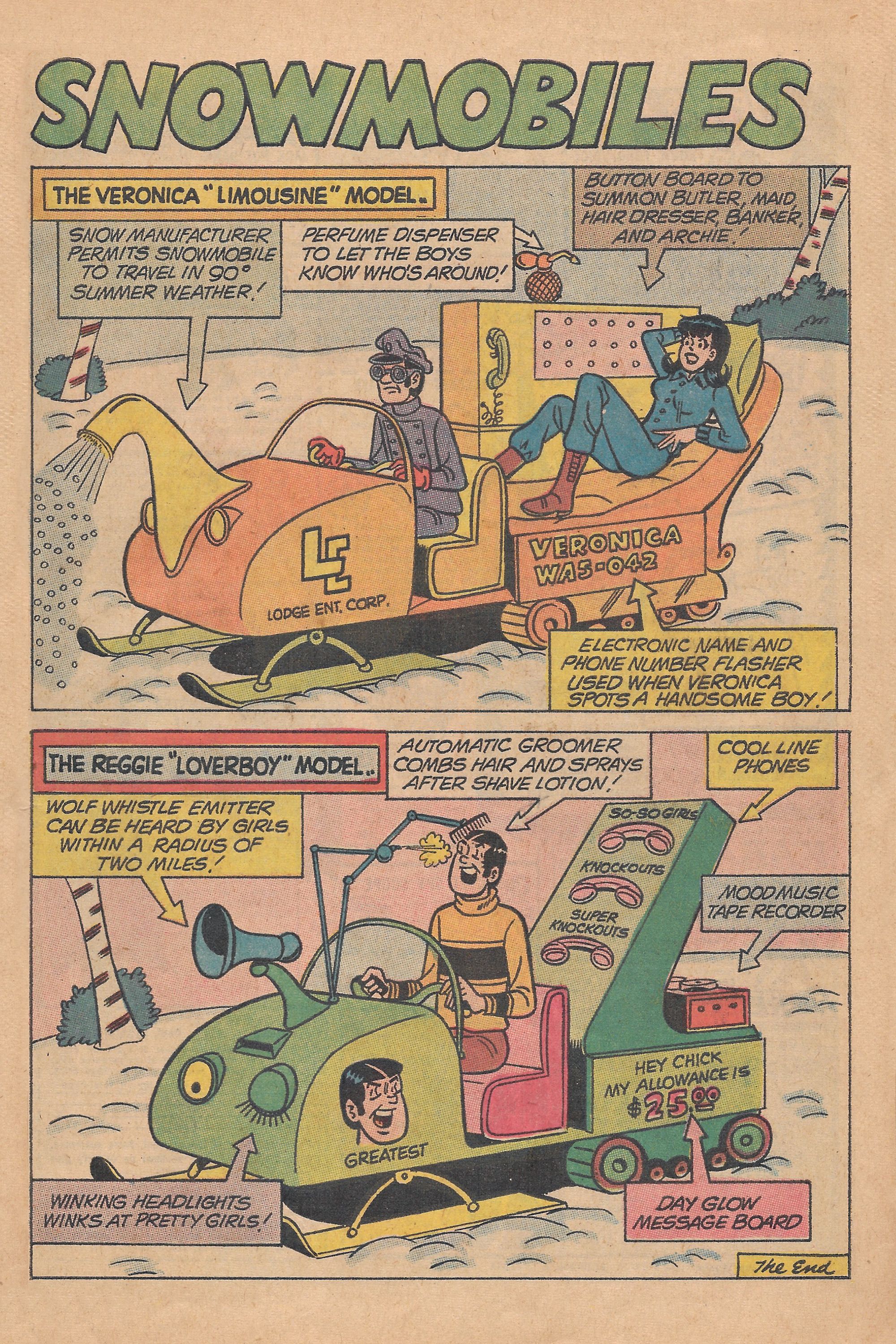 Read online Reggie's Wise Guy Jokes comic -  Issue #12 - 19