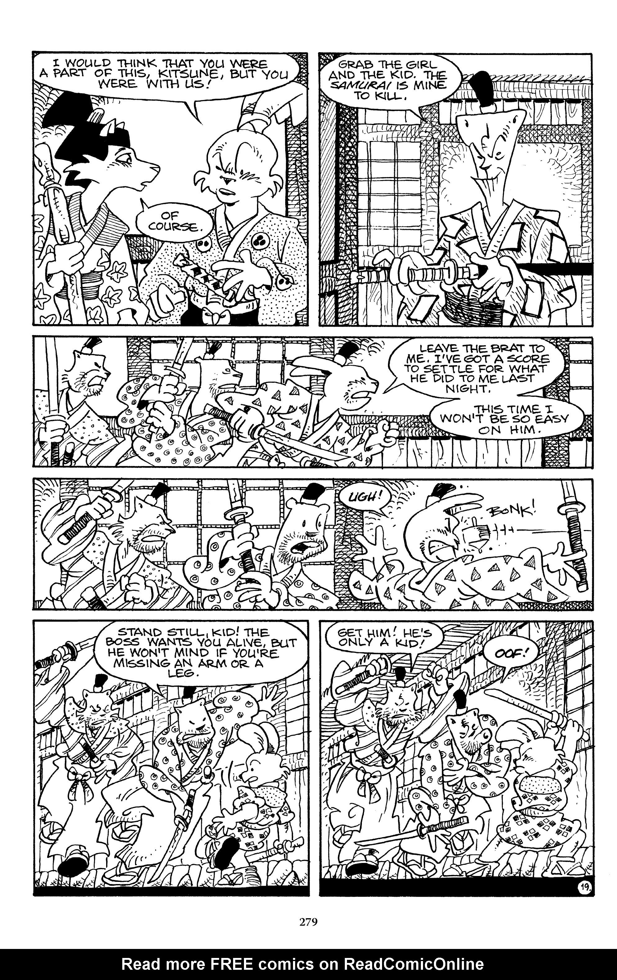 Read online The Usagi Yojimbo Saga comic -  Issue # TPB 4 - 276