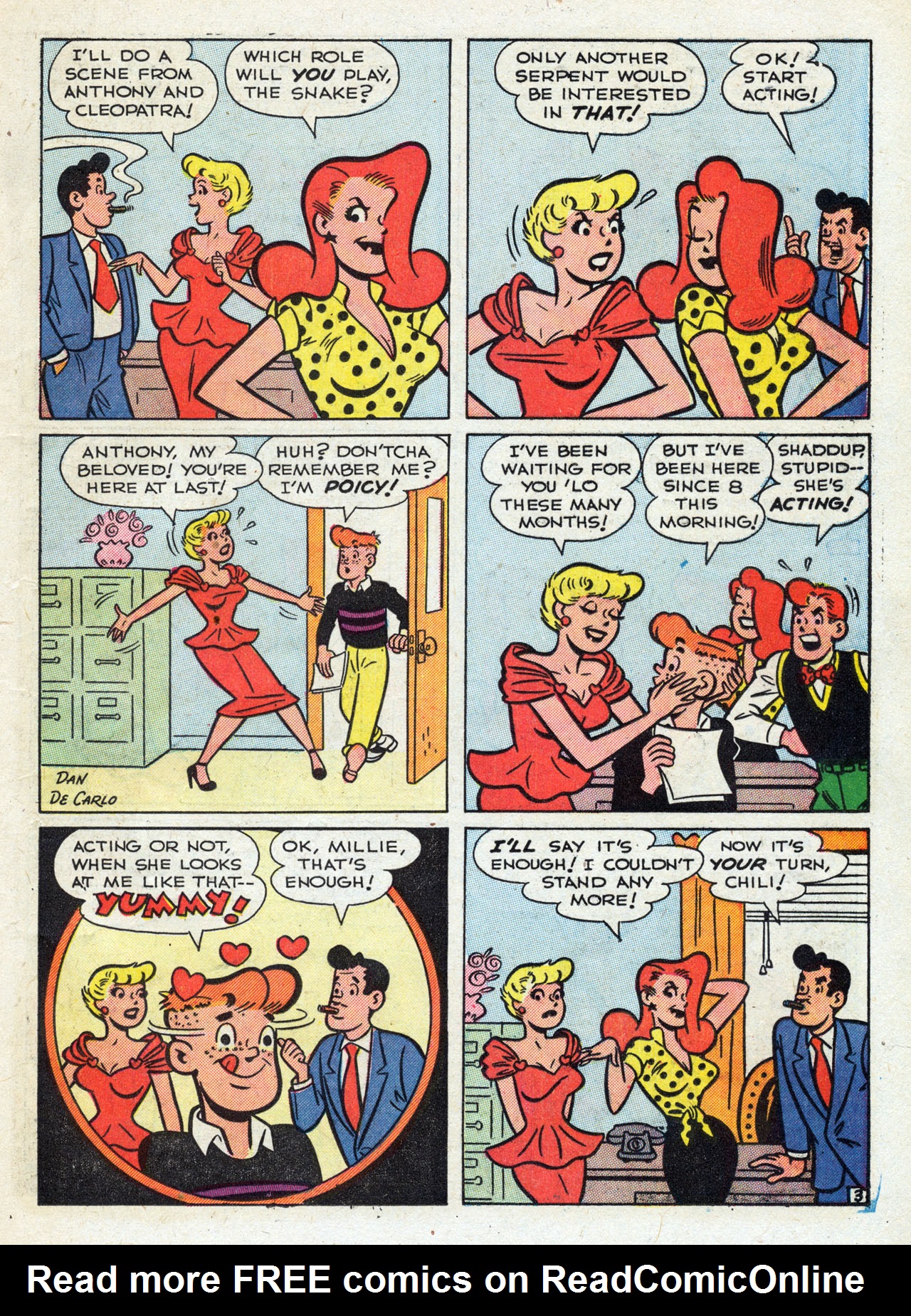 Read online Millie the Model comic -  Issue #35 - 25