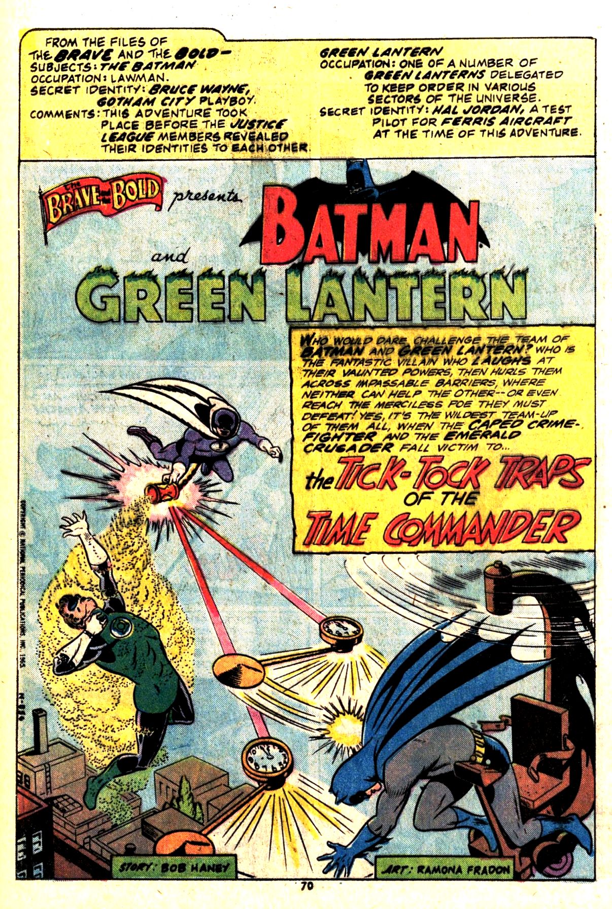 Read online The Brave and the Bold (1955) comic -  Issue #112 - 70