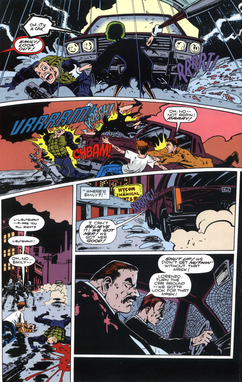 Read online The Mask: The Hunt for Green October comic -  Issue #4 - 16