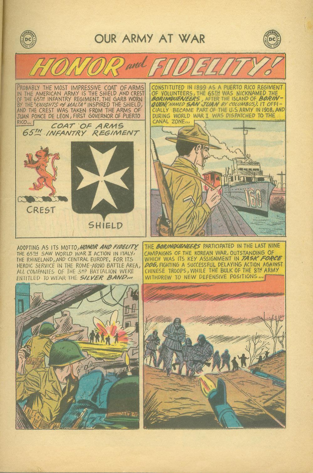 Read online Our Army at War (1952) comic -  Issue #60 - 25