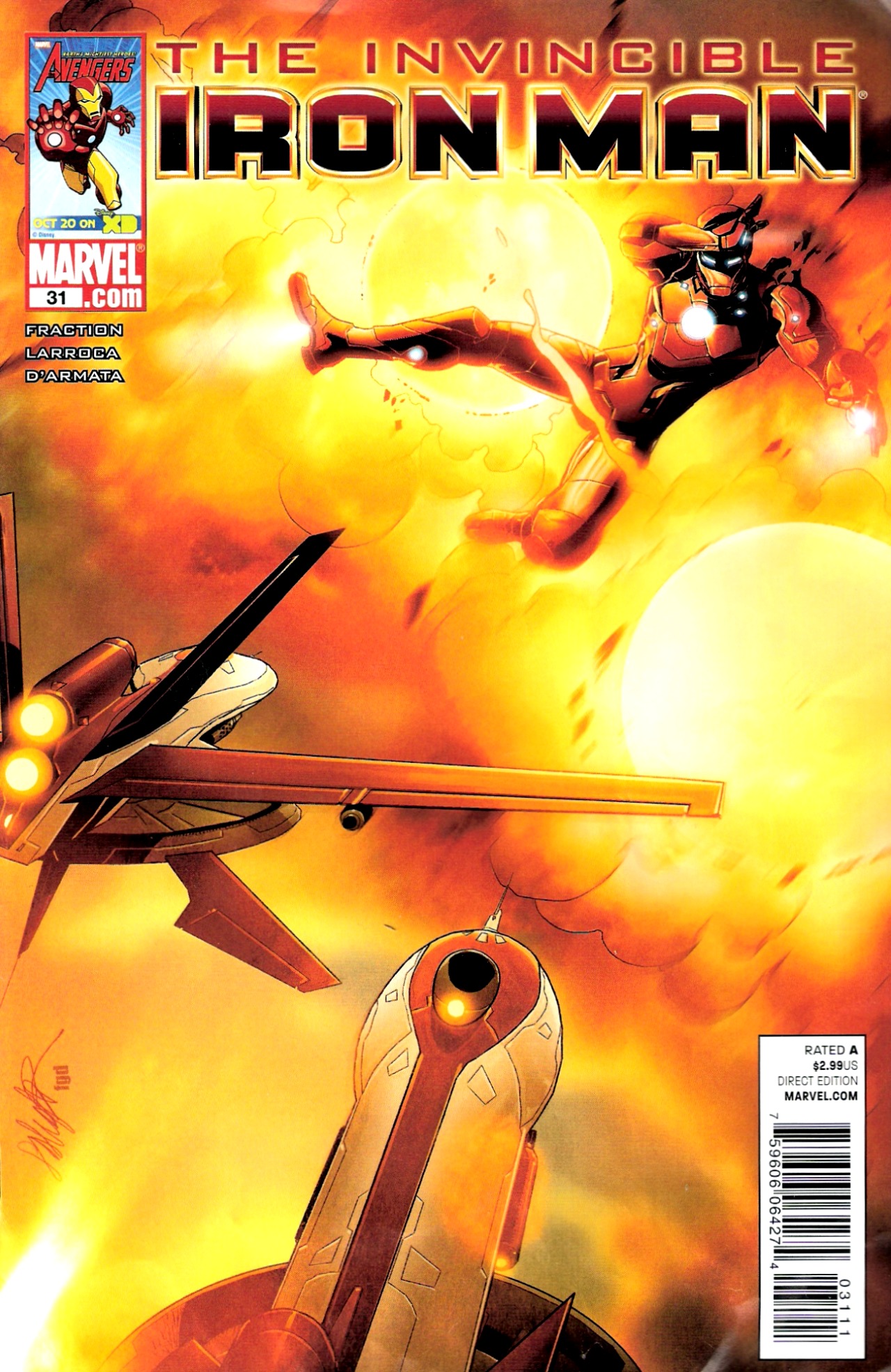 Read online The Invincible Iron Man (2008) comic -  Issue #31 - 1