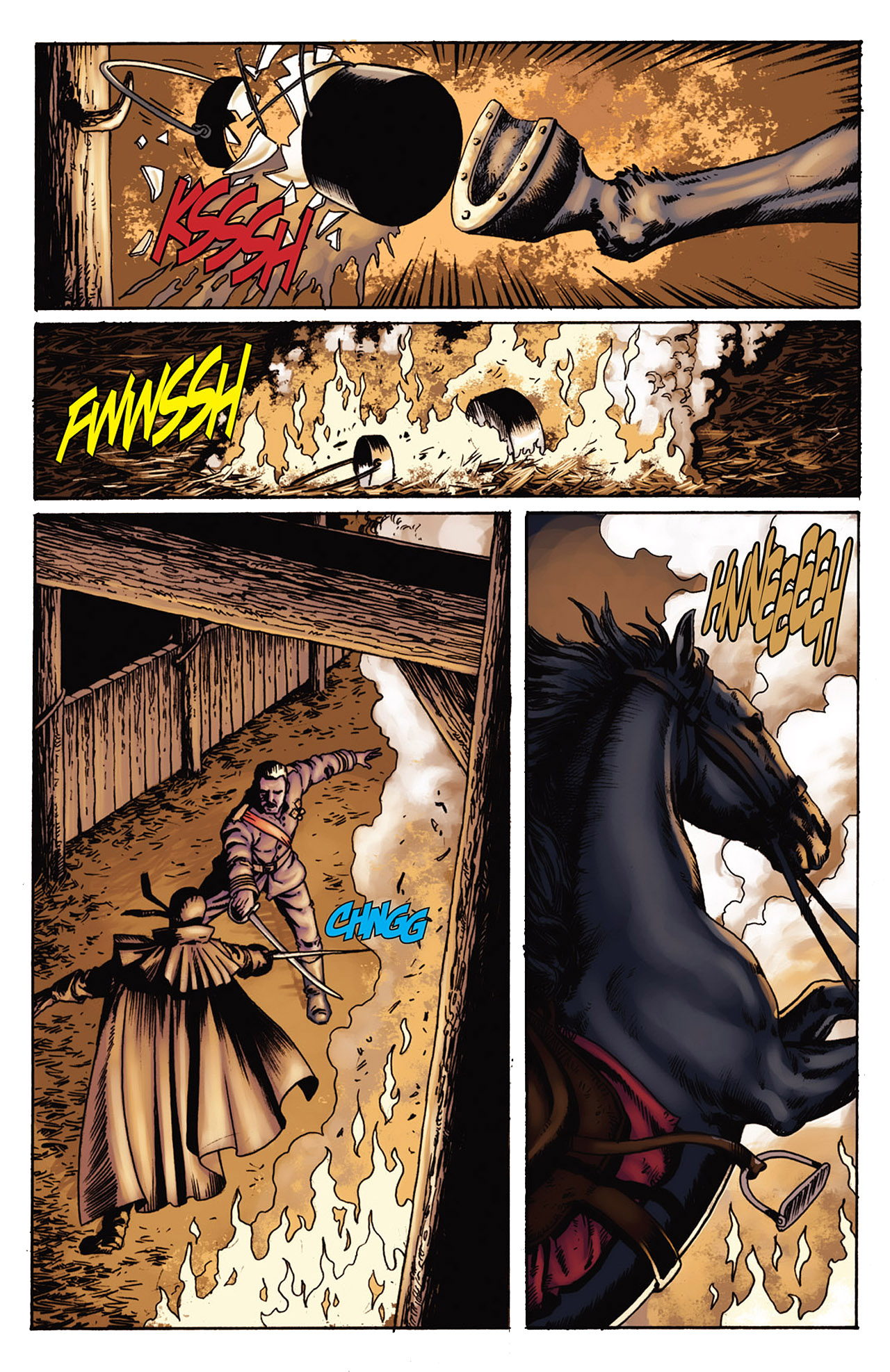 Read online Zorro Rides Again comic -  Issue #5 - 21