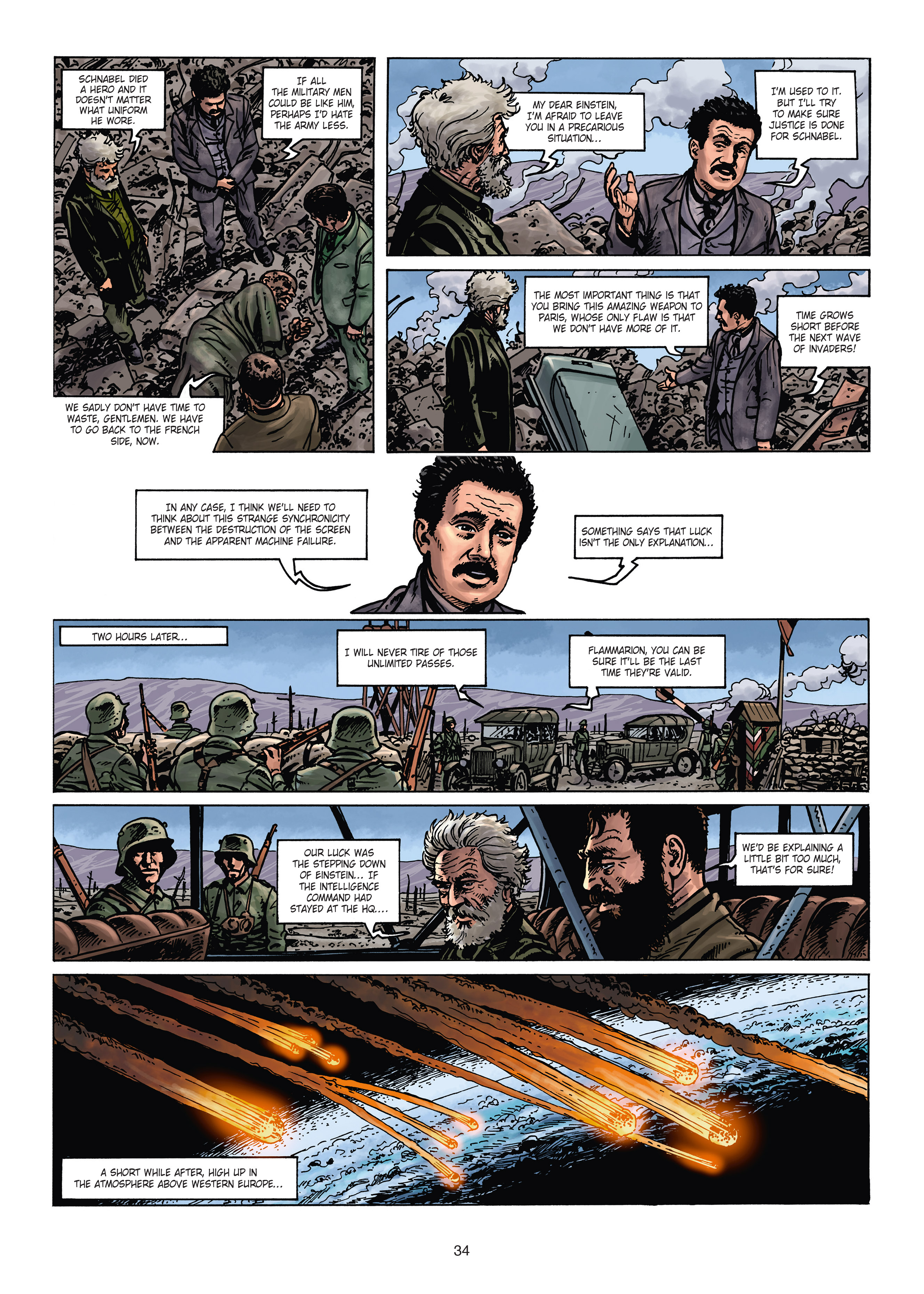 Read online War of the World War One Vol. 3: The Monsters from Mars comic -  Issue # Full - 34