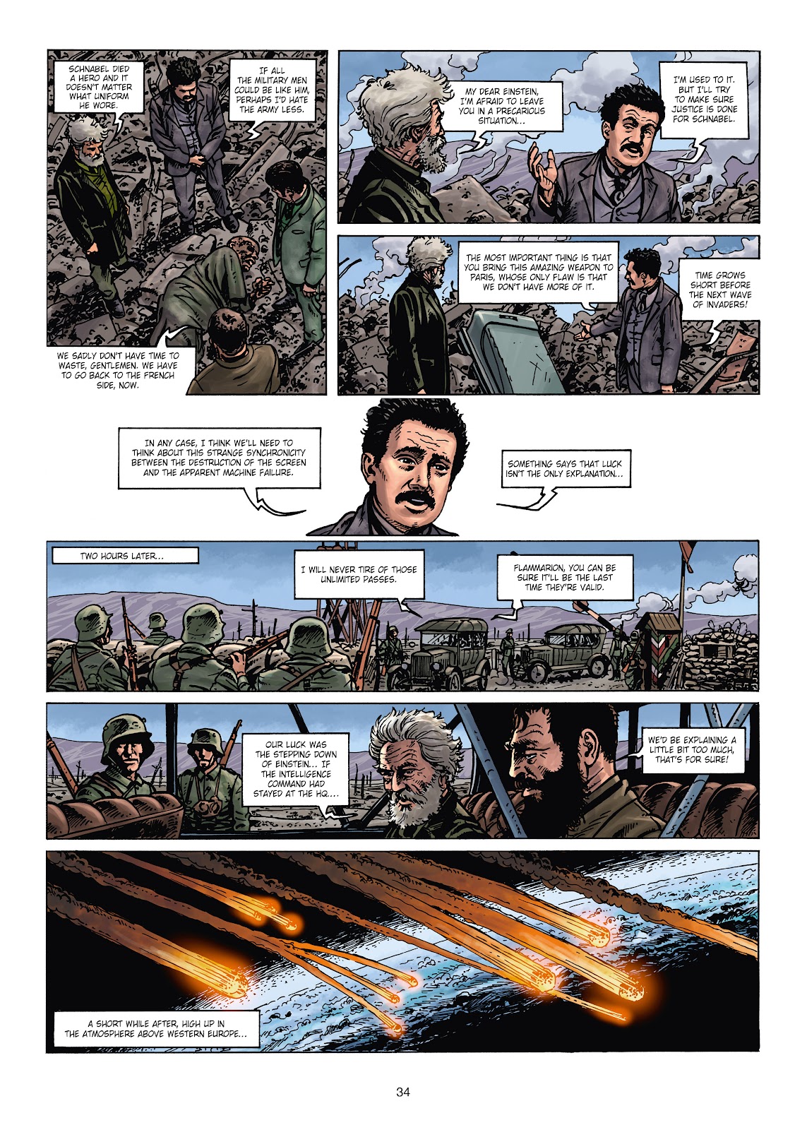 War of the World War One Vol. 3: The Monsters from Mars issue Full - Page 34