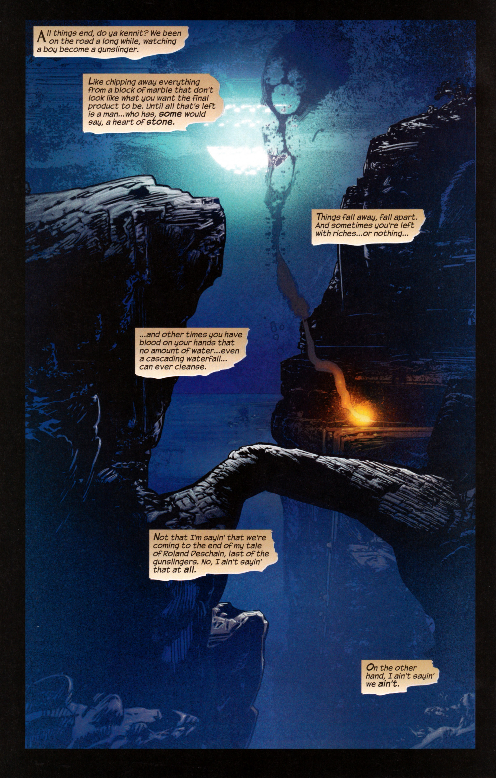 Read online Dark Tower: The Gunslinger - The Man in Black comic -  Issue #1 - 4