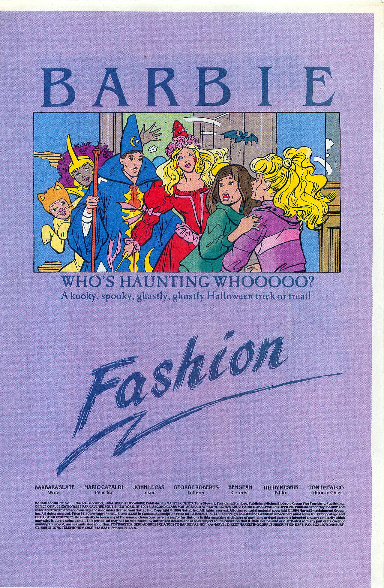 Read online Barbie Fashion comic -  Issue #48 - 3