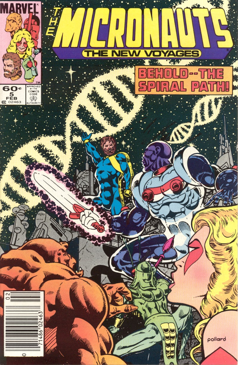 Read online Micronauts: The New Voyages comic -  Issue #5 - 1