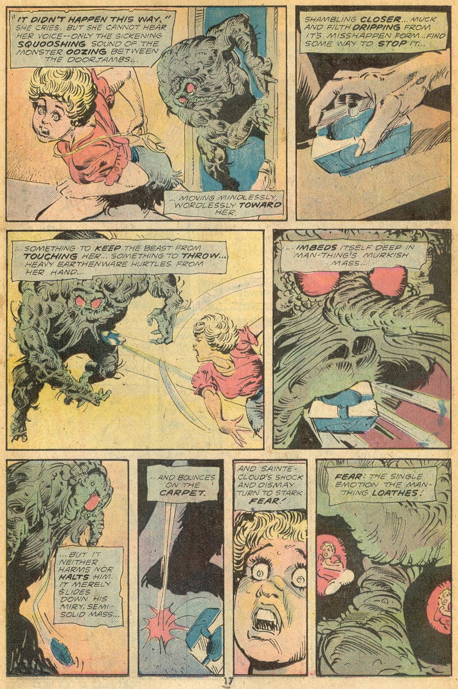 Read online Man-Thing (1974) comic -  Issue #15 - 12