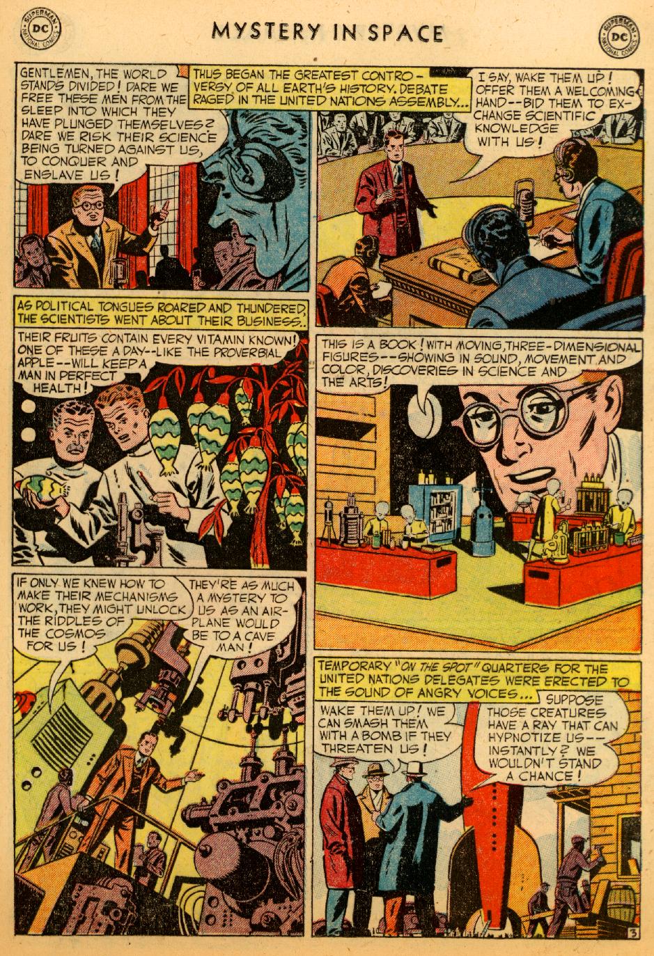 Read online Mystery in Space (1951) comic -  Issue #10 - 21