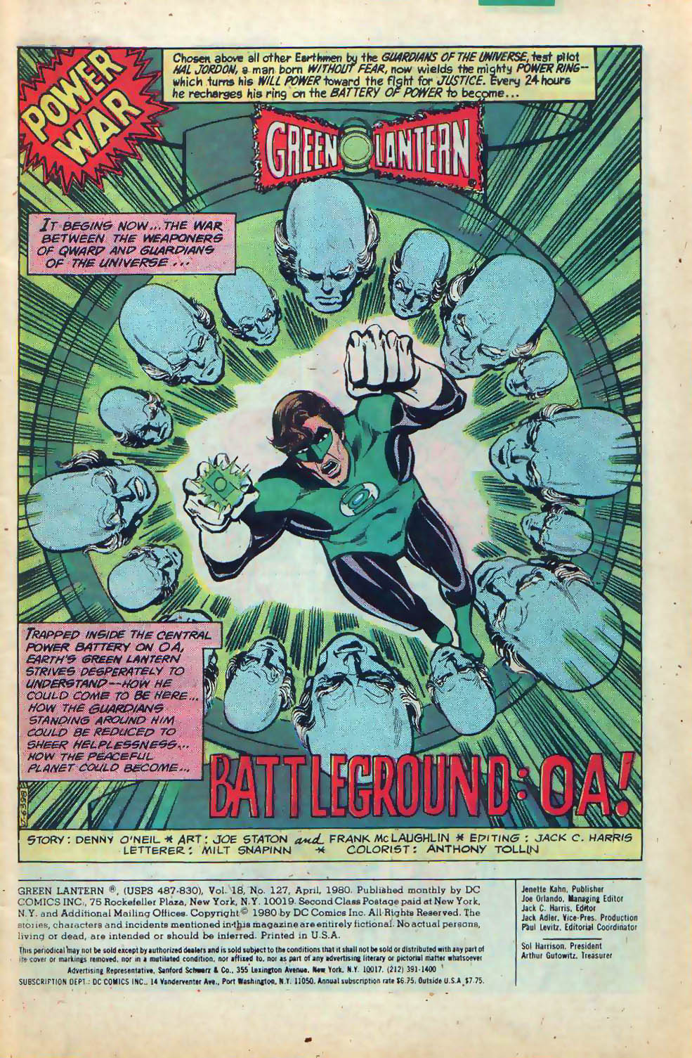 Read online Green Lantern (1960) comic -  Issue #127 - 3