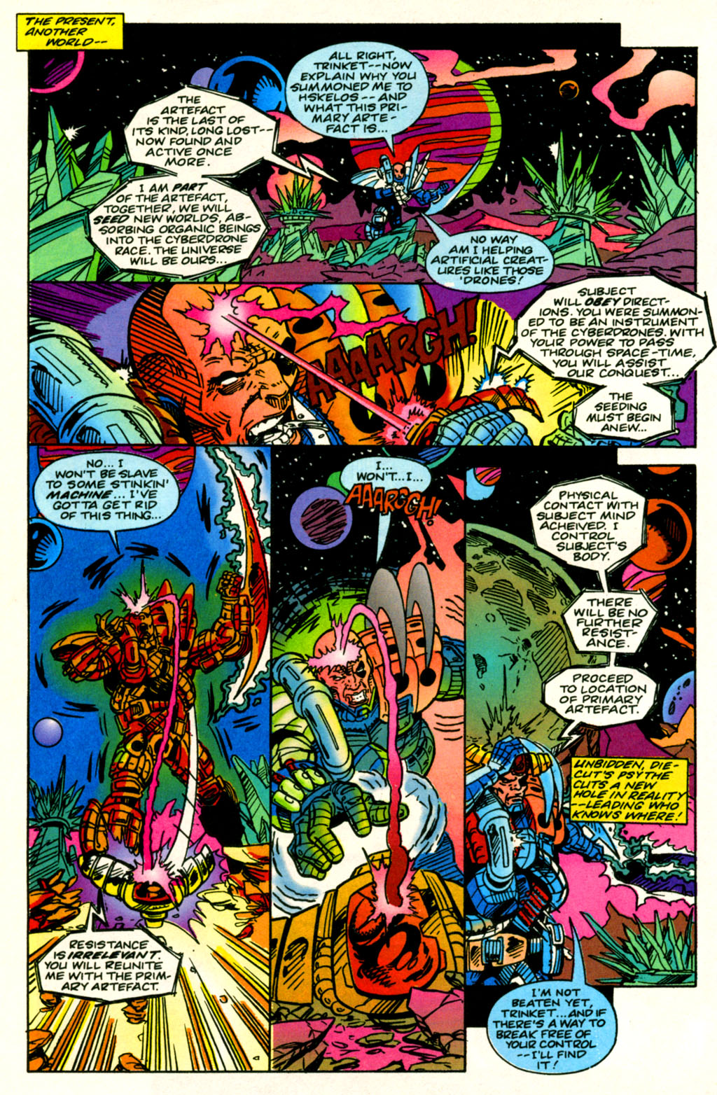 Read online Die Cut vs. G-Force comic -  Issue #1 - 8