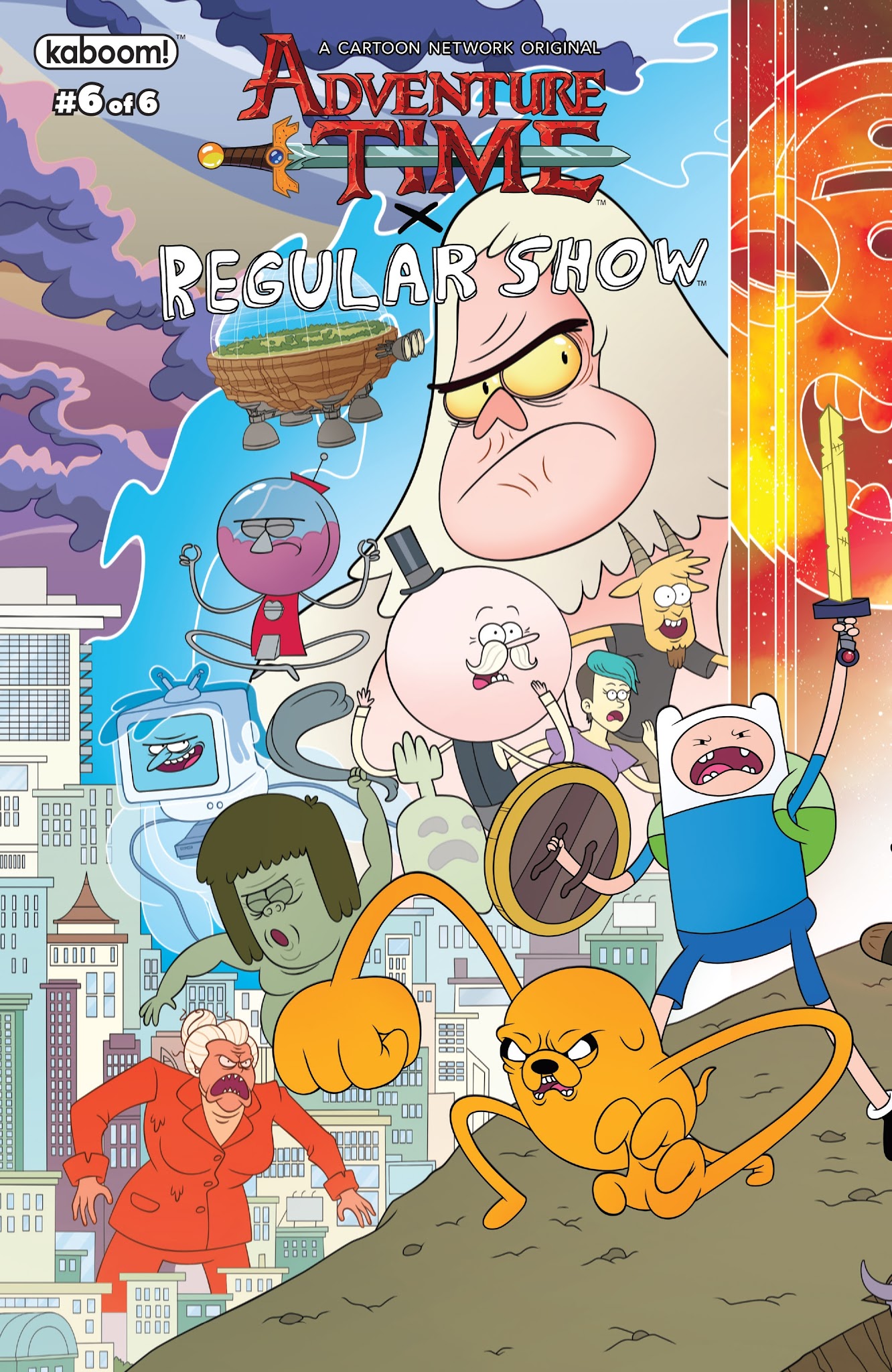 Read online Adventure Time/Regular Show comic -  Issue #6 - 1