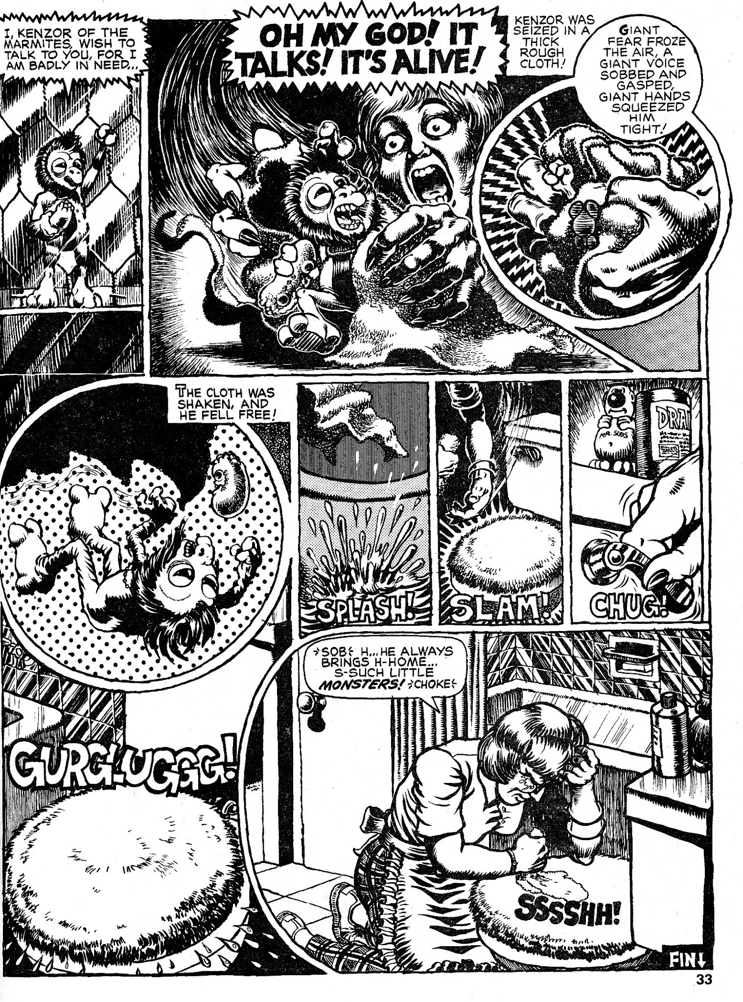 Read online Nightmare (1970) comic -  Issue #6 - 31