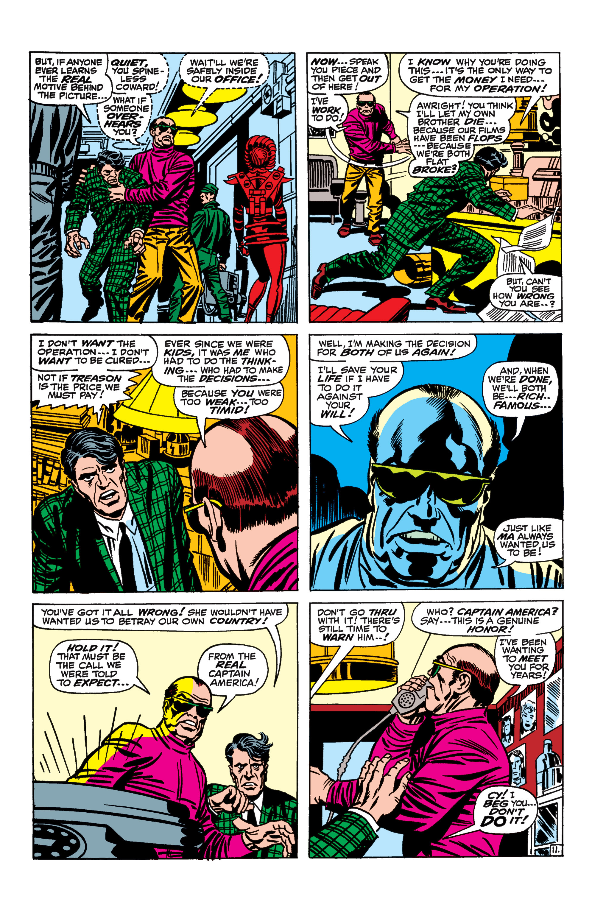 Read online Marvel Masterworks: Captain America comic -  Issue # TPB 3 (Part 2) - 21