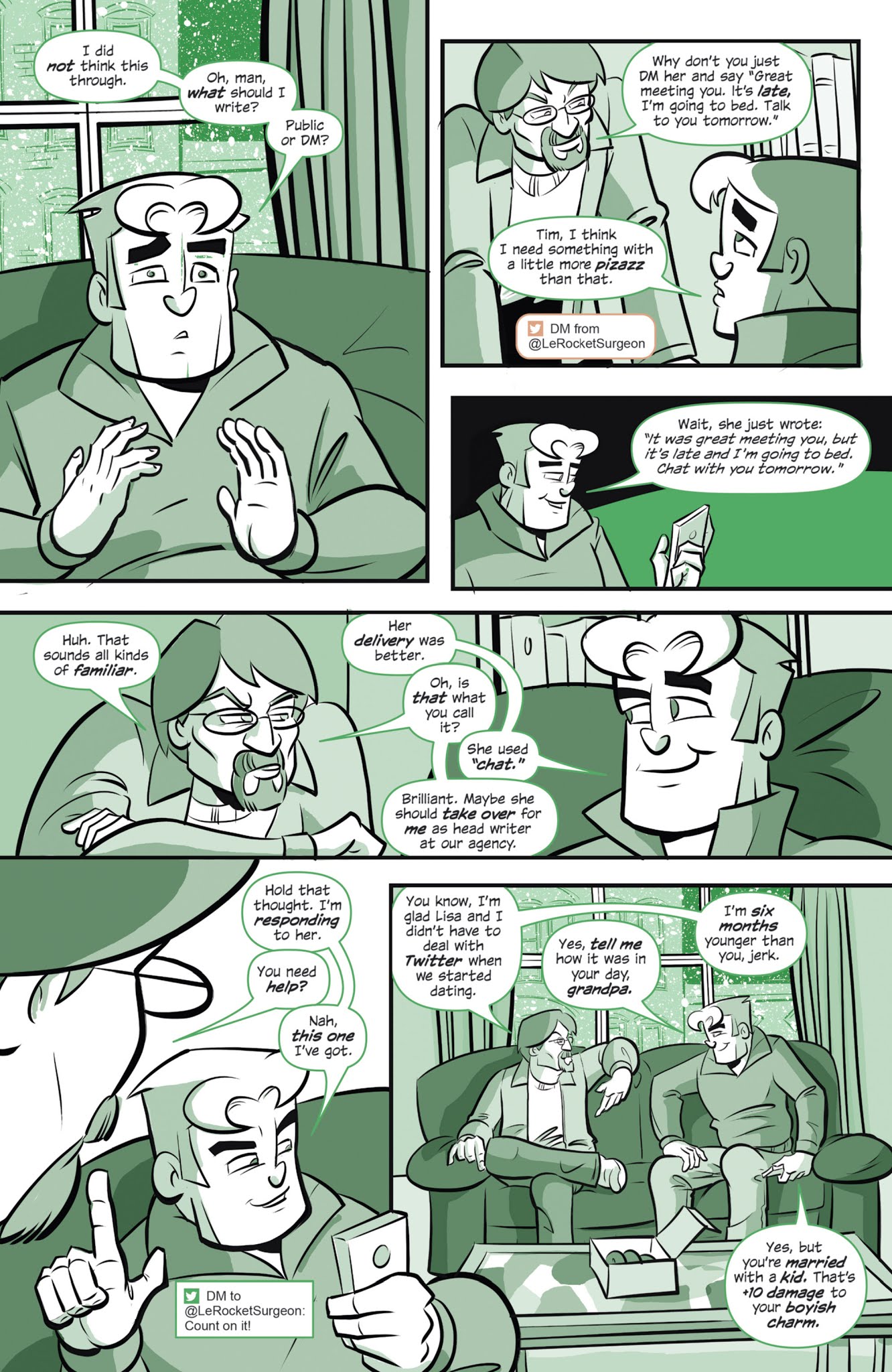 Read online Long Distance comic -  Issue #1 - 19