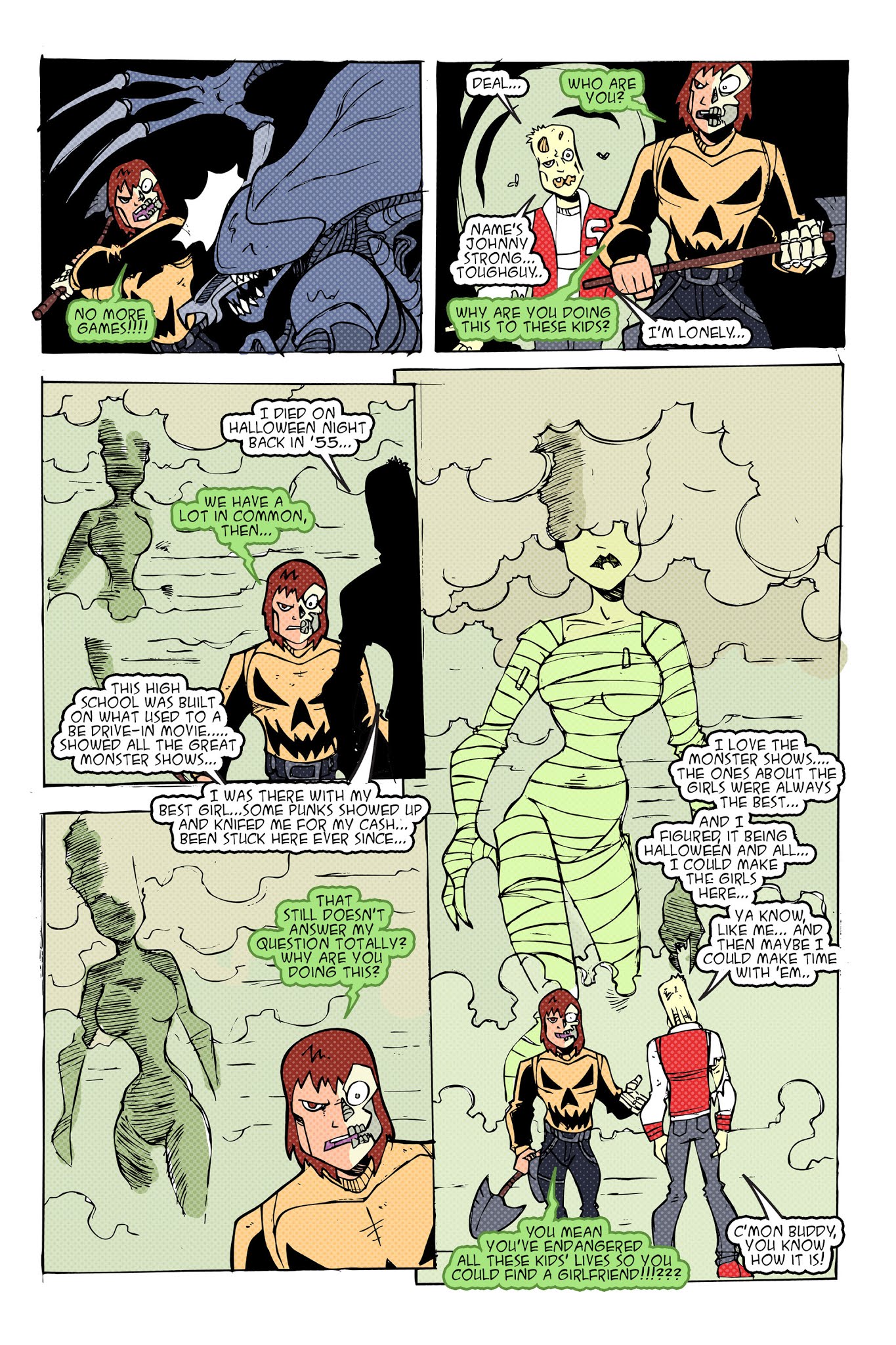 Read online Halloween Man comic -  Issue #8 - 68