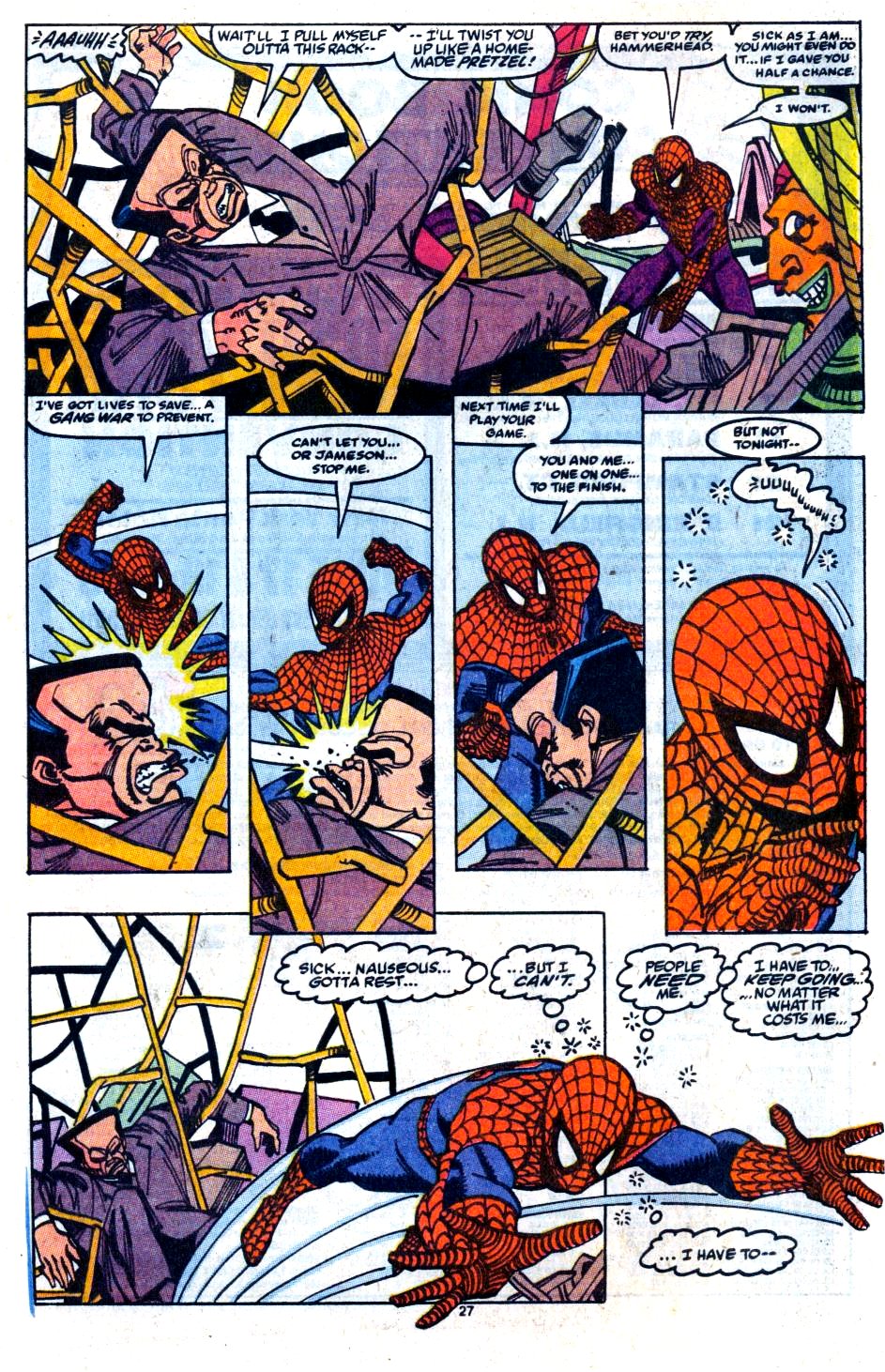 Read online The Spectacular Spider-Man (1976) comic -  Issue #153 - 21