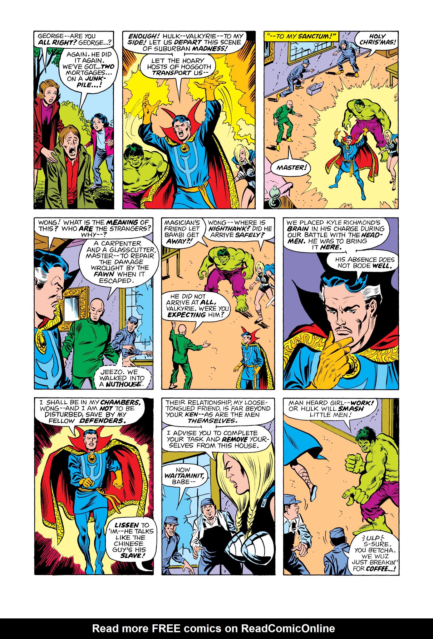 Read online Marvel Masterworks: The Defenders comic -  Issue # TPB 5 (Part 1) - 67
