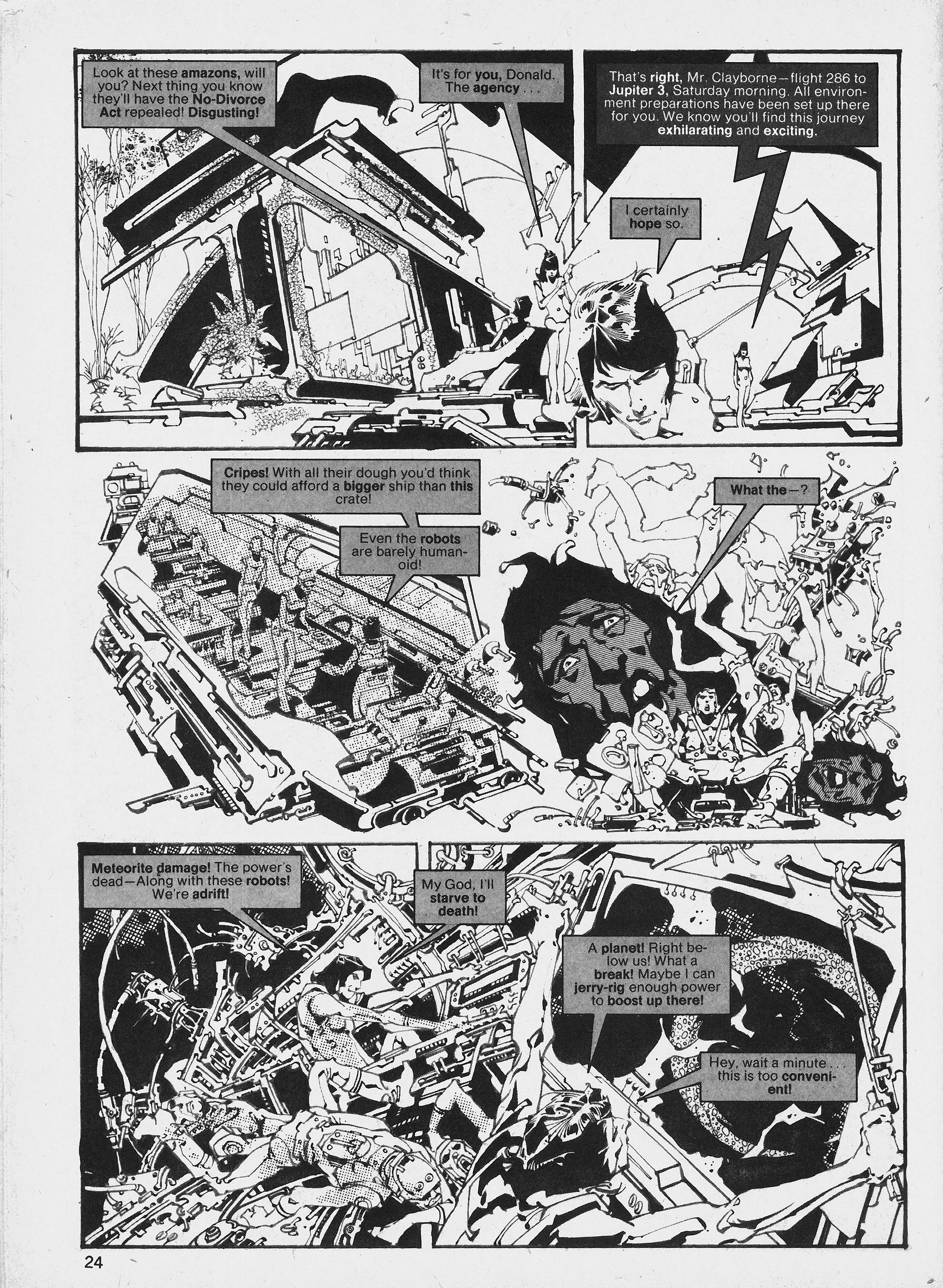 Read online Unknown Worlds of Science Fiction Giant Size Special comic -  Issue # Full - 24