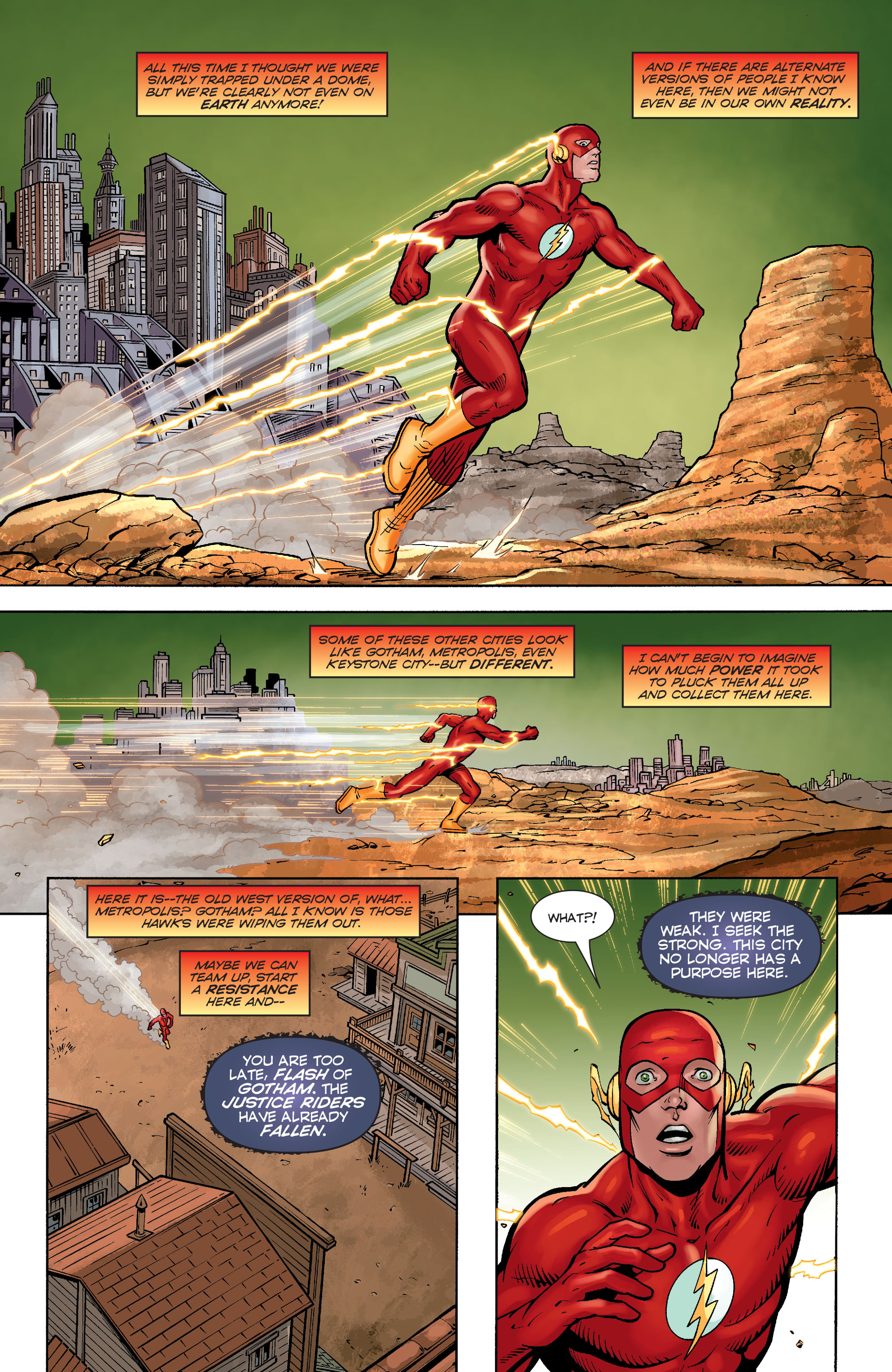 Read online Convergence Speed Force comic -  Issue #1 - 14