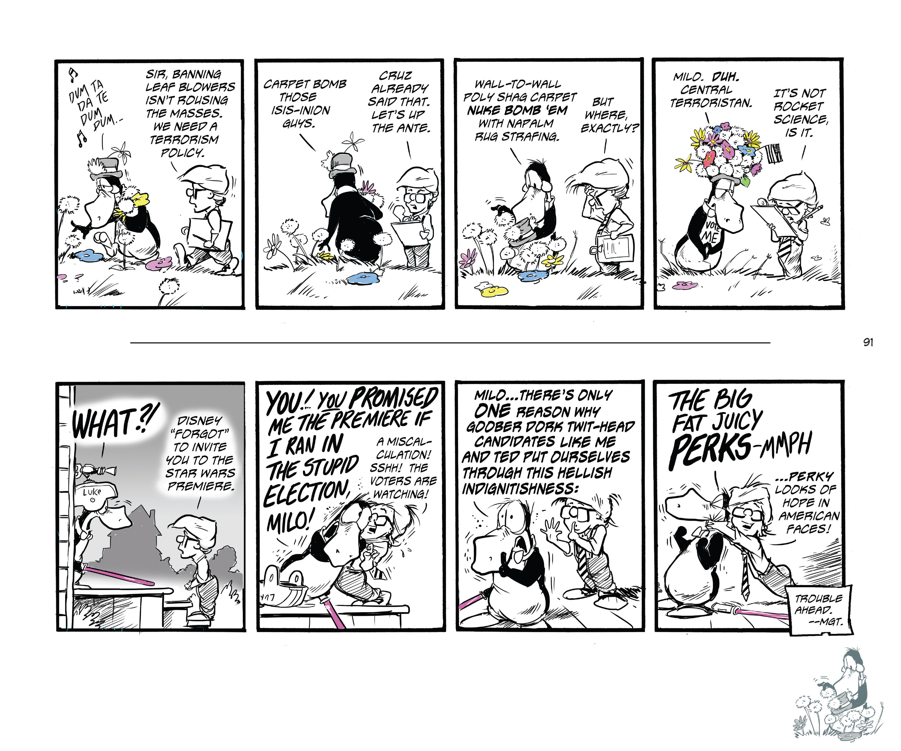Read online Bloom County Episode XI: A New Hope comic -  Issue # Full - 93