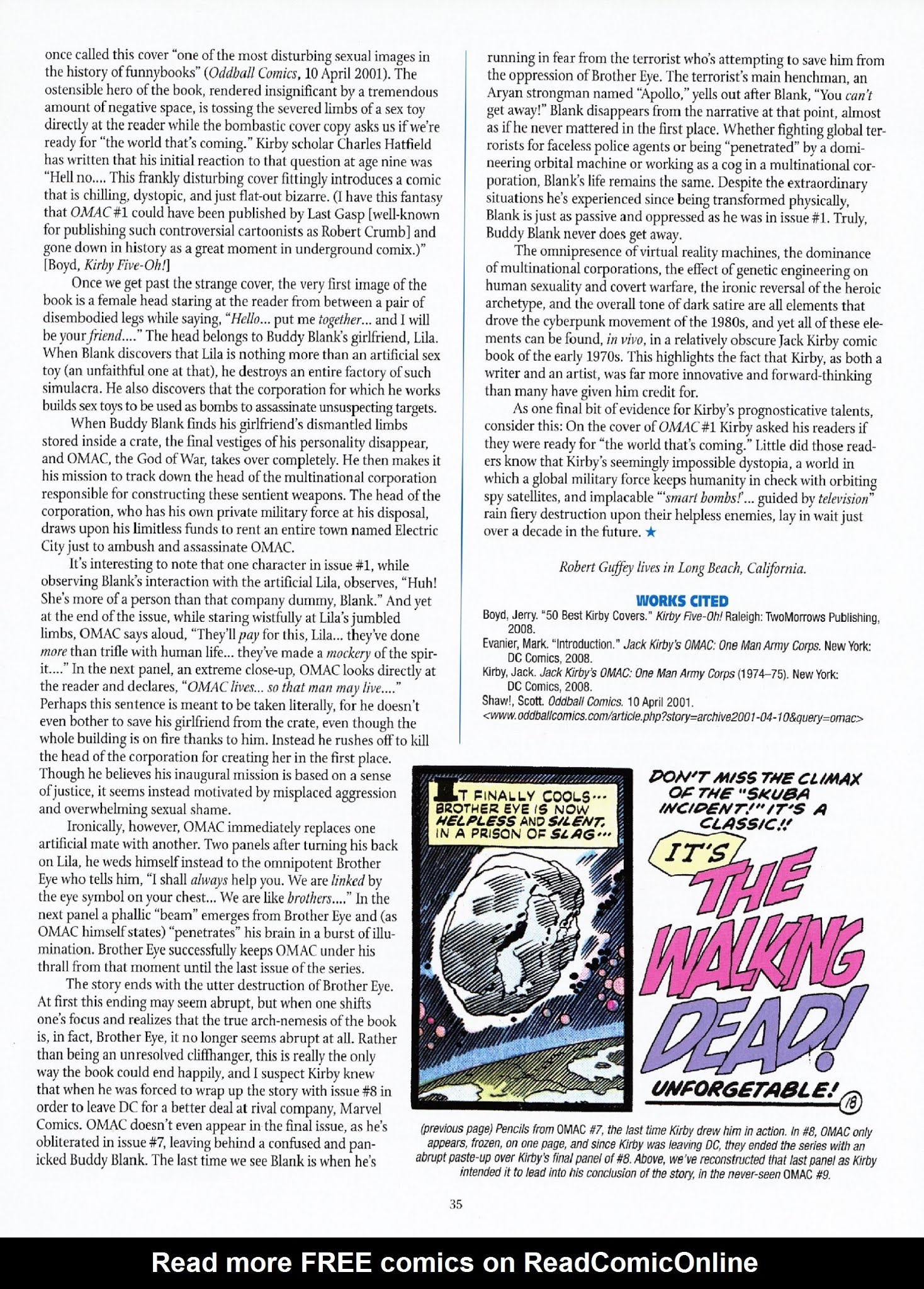 Read online The Jack Kirby Collector comic -  Issue #62 - 37