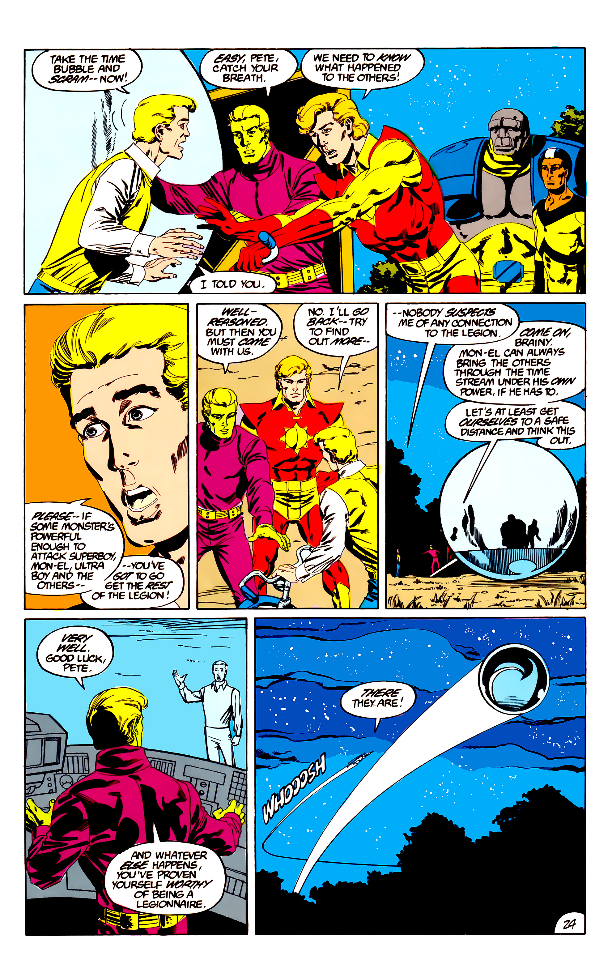 Legion of Super-Heroes (1984) 37 Page 24