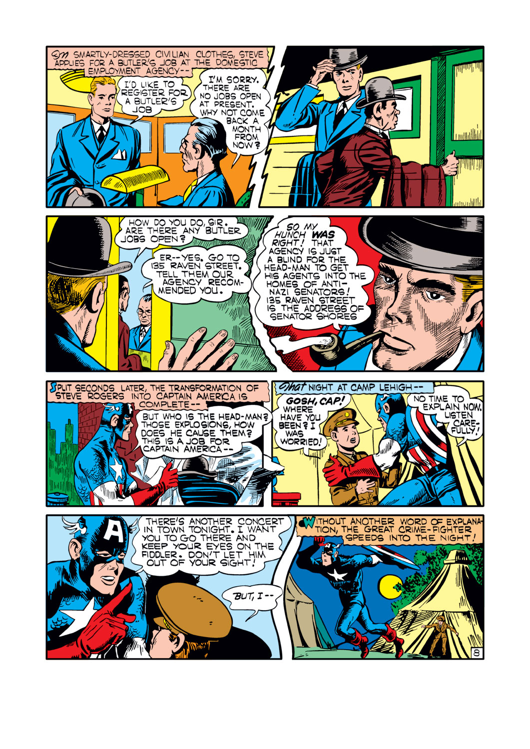 Read online Captain America Comics comic -  Issue #7 - 41