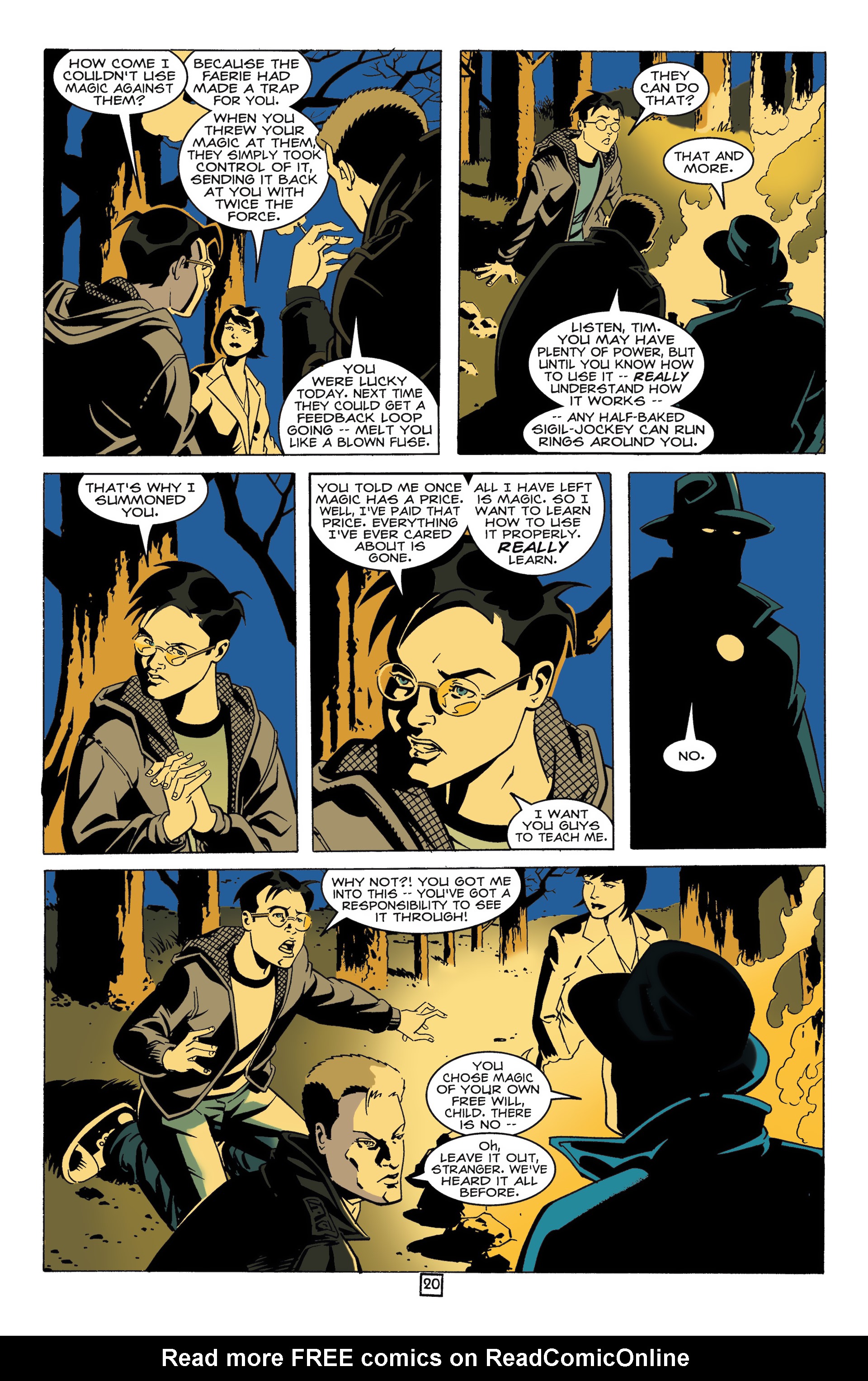 Read online The Names of Magic comic -  Issue #1 - 21