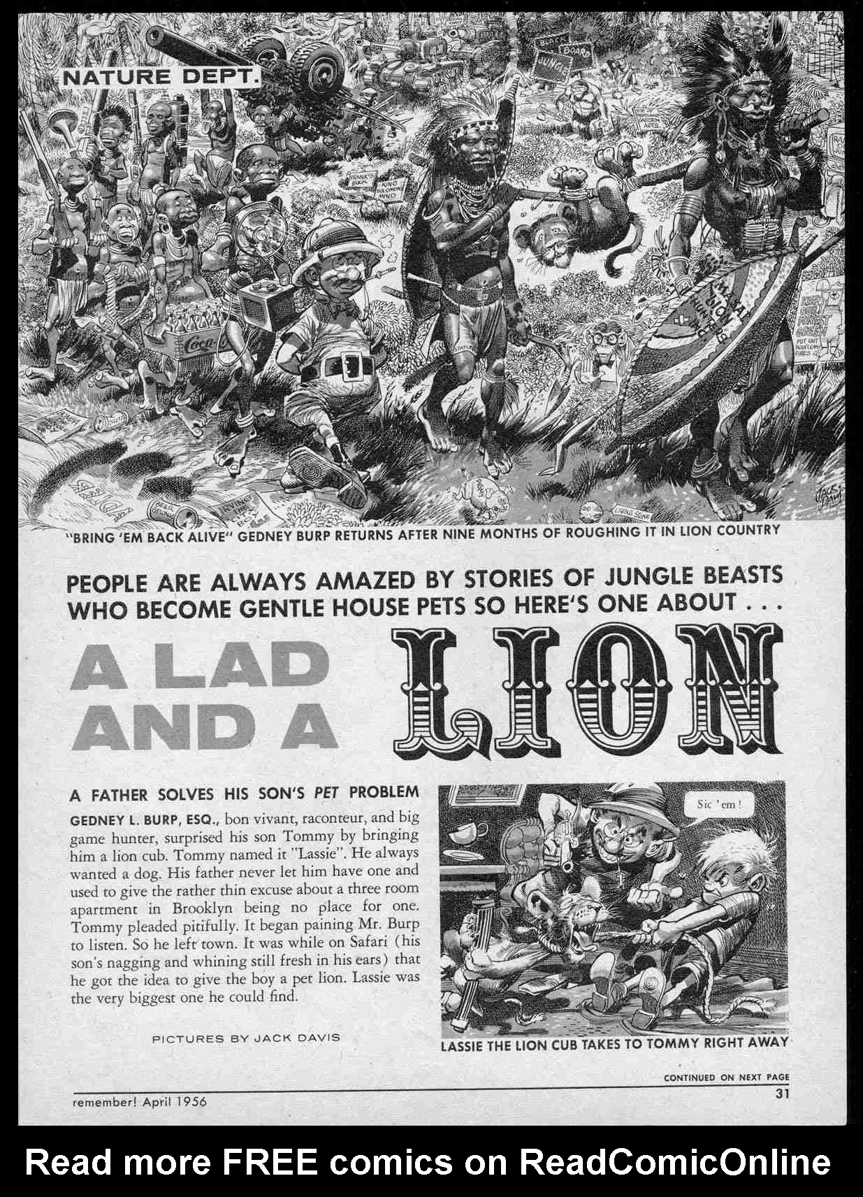 Read online MAD comic -  Issue #27 - 33